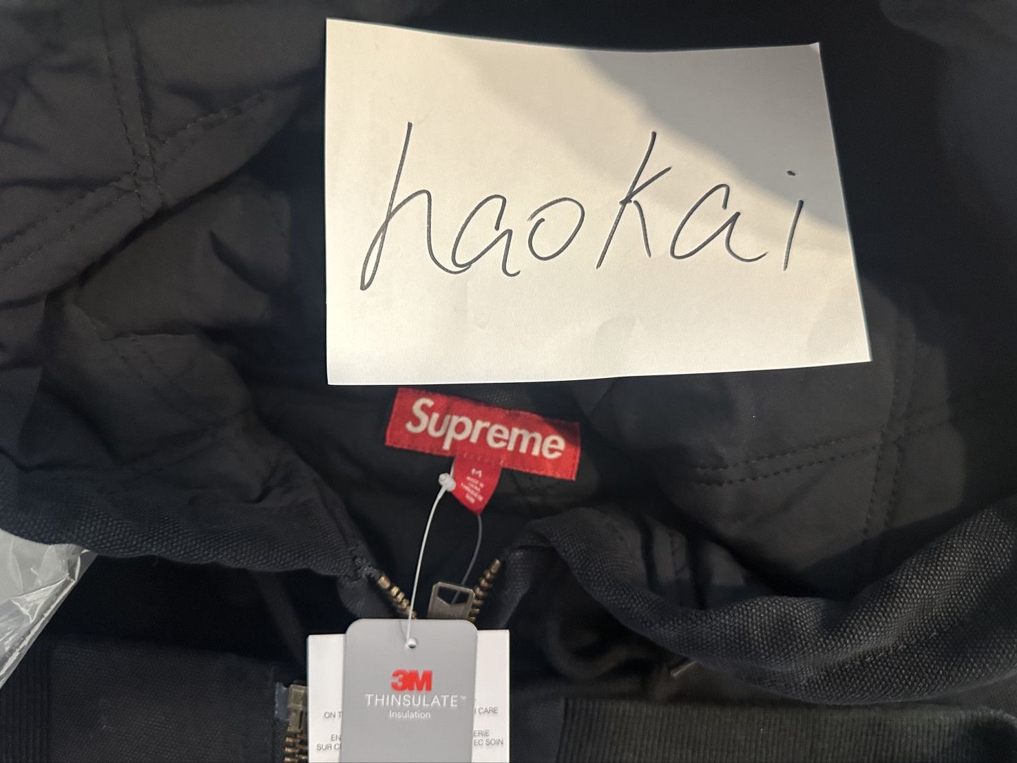 Supreme Supreme AOI Embroidered Hooded Work Jacket Size US M / EU 48-50 / 2 - 3 Thumbnail