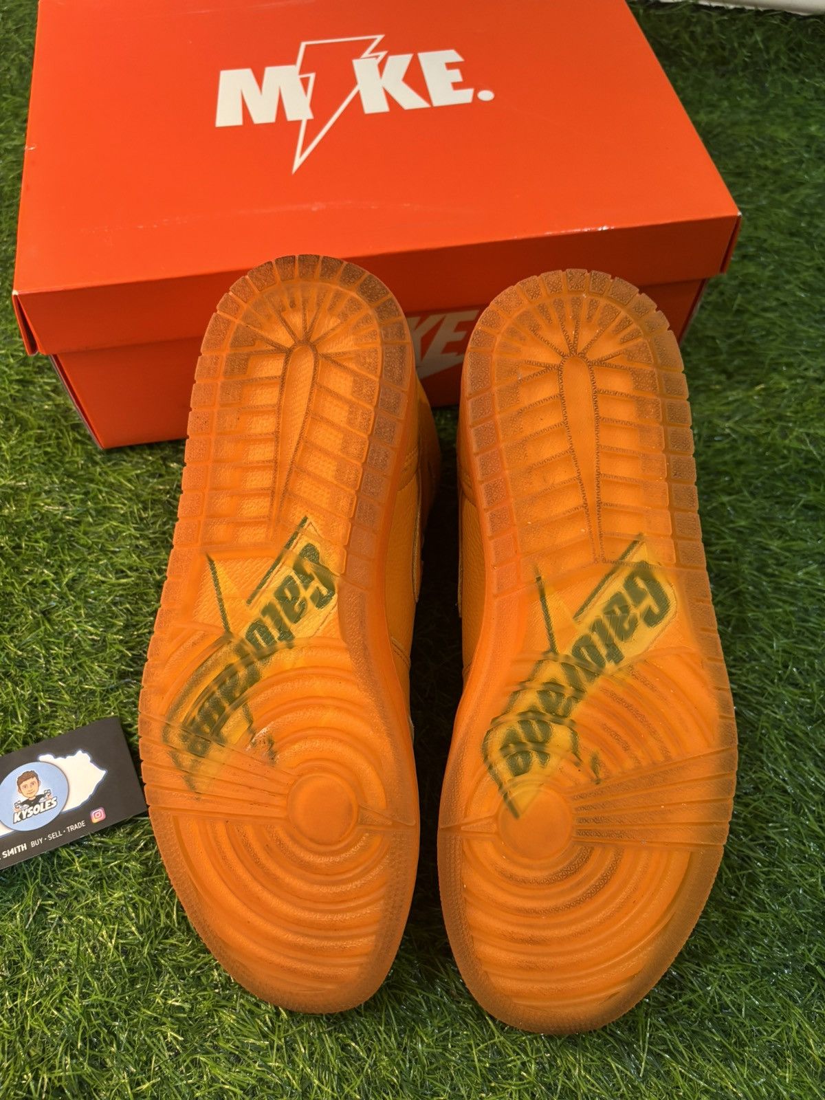 Jordan Brand Jordan 1 high gatorade orange peel Size US 10.5 / EU 43-44 - 5 Thumbnail