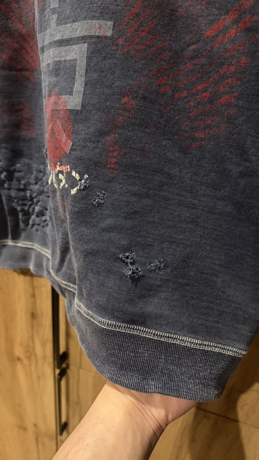Dsquared2 DSQUARED 2 DISTRESSED JAPAN CREWNECK SWEATSHIRT Size US L / EU 52-54 / 3 - 5 Thumbnail