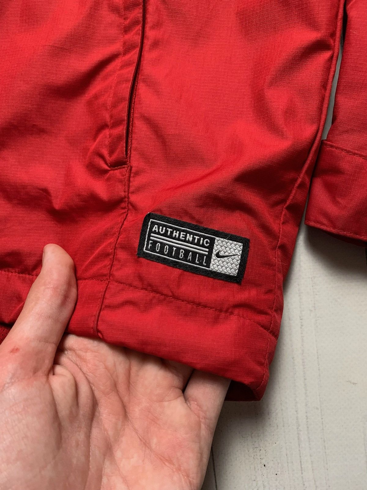 Nike × Vintage Vintage Nike England soccer jacket size S red Size US S / EU 44-46 / 1 - 3 Thumbnail