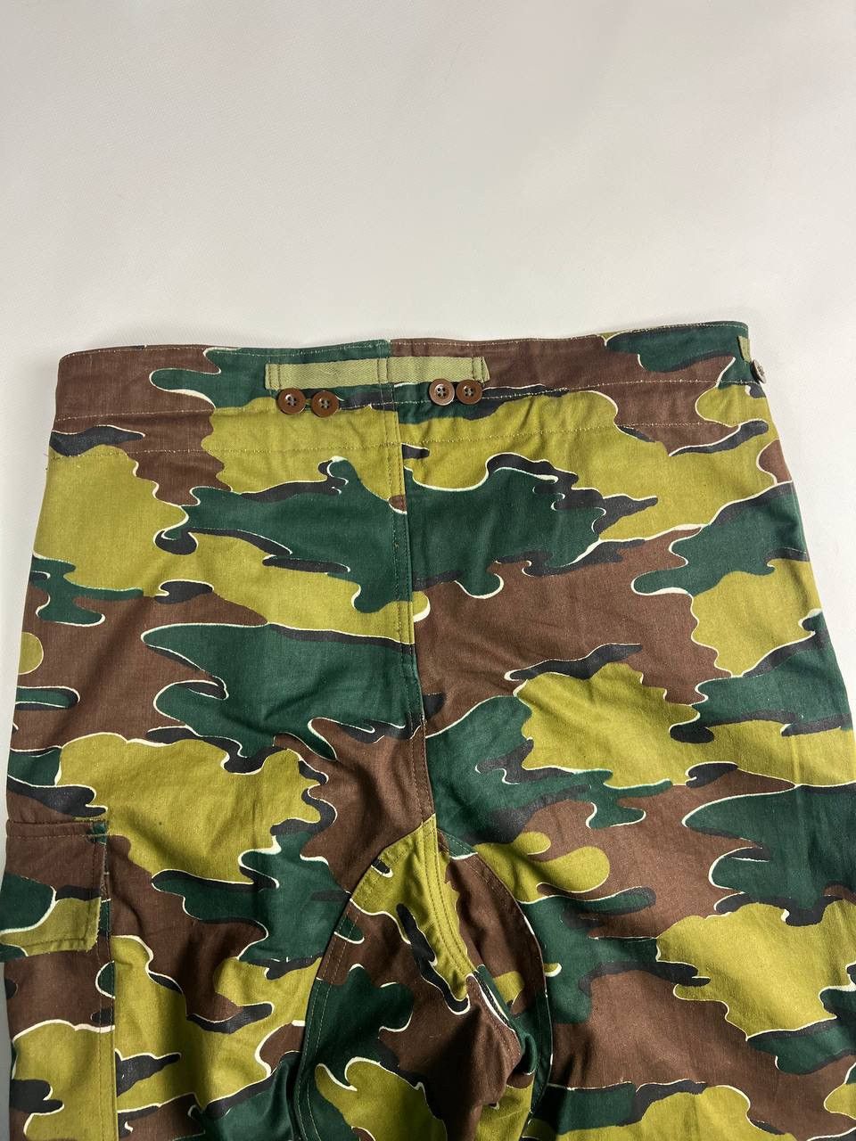 Vintage Old Belgian Jigsaw Camo Pants Seyntex 1962 Belgium cargo Size US 34 / EU 50 - 17 Thumbnail