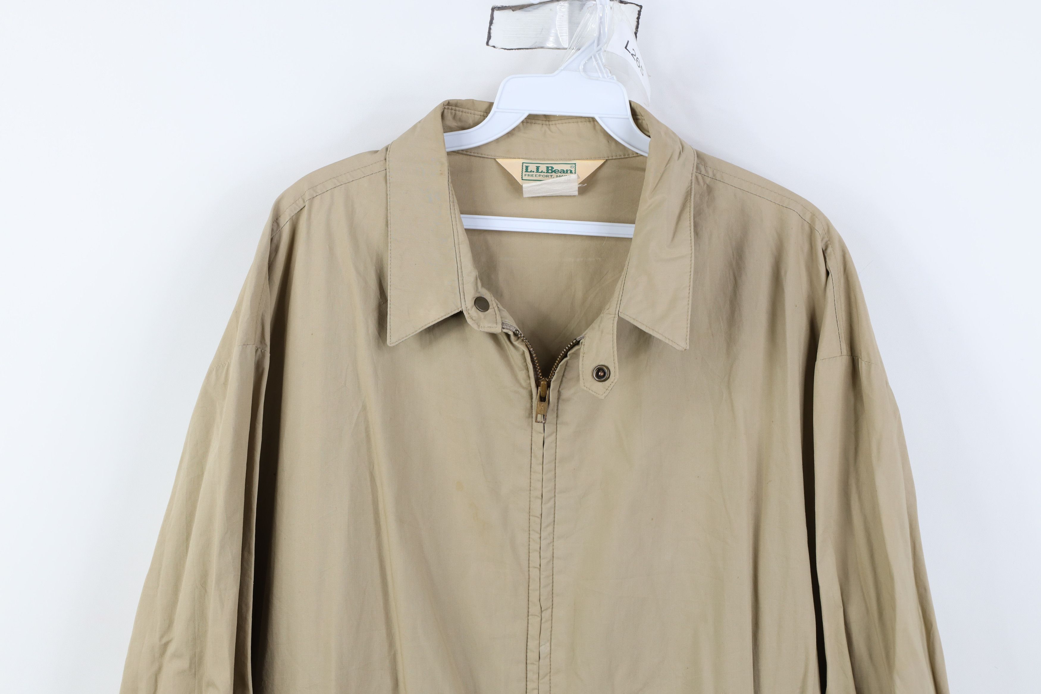 L.L. Bean Vintage 70s LL Bean Full Zip Cafe Racer Bomber Jacket USA Size US XL / EU 56 / 4 - 2 Thumbnail