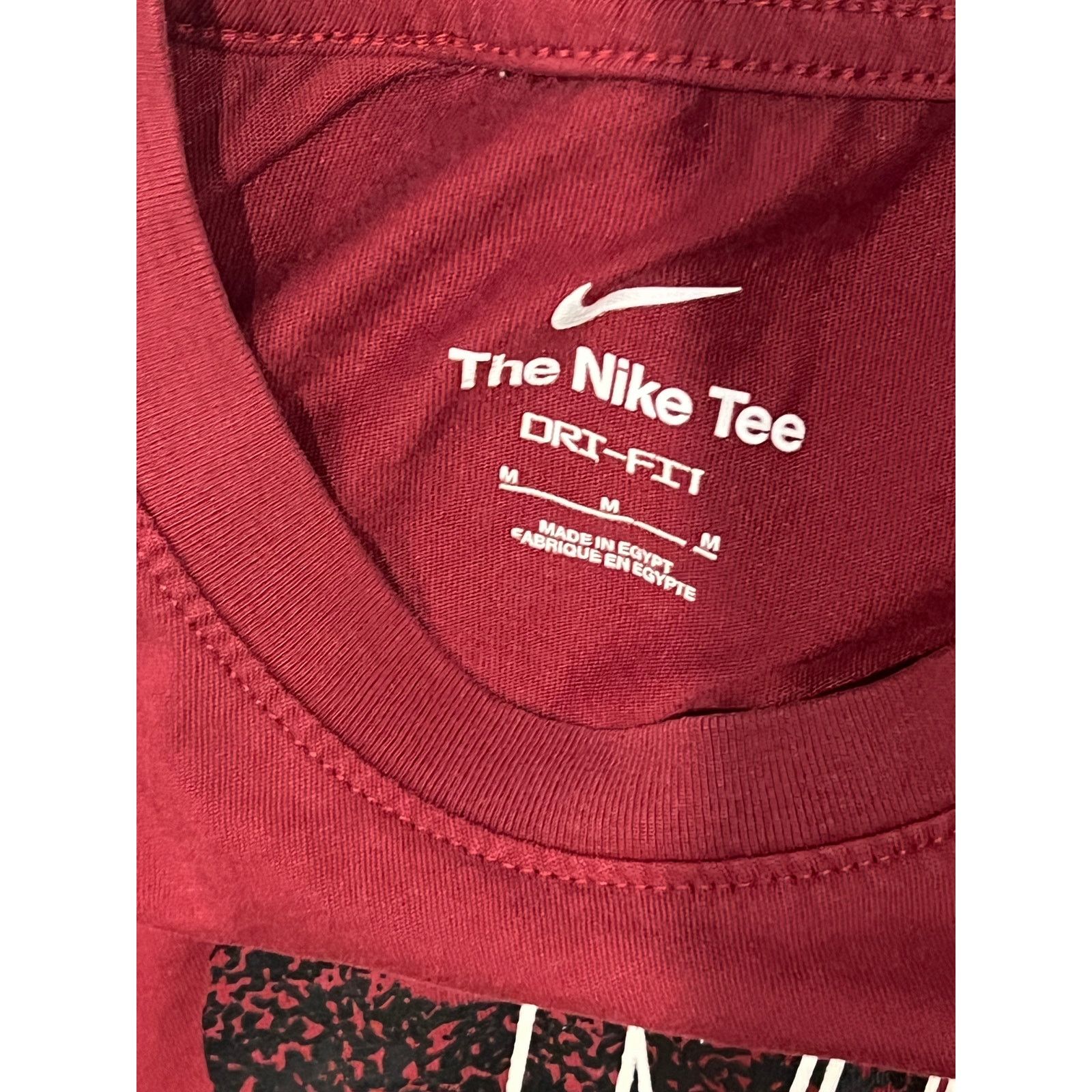 Nike Nike Tee Dri Fit Burgundy T-Shirt Mens M Size US M / EU 48-50 / 2 - 3 Thumbnail