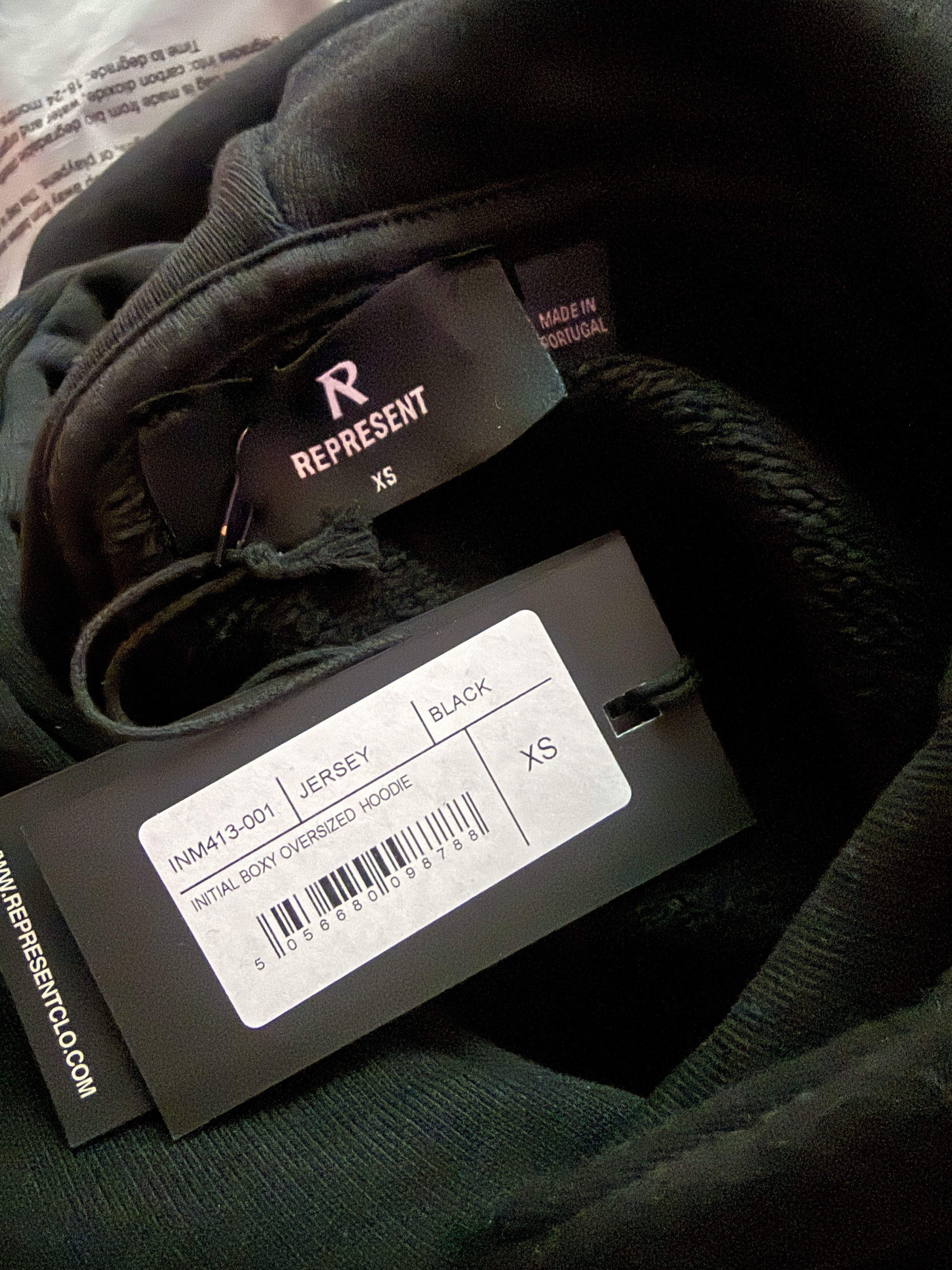 Represent Clo. Initial Boxy Hoodie Size US XS / EU 42 / 0 - 4 Thumbnail