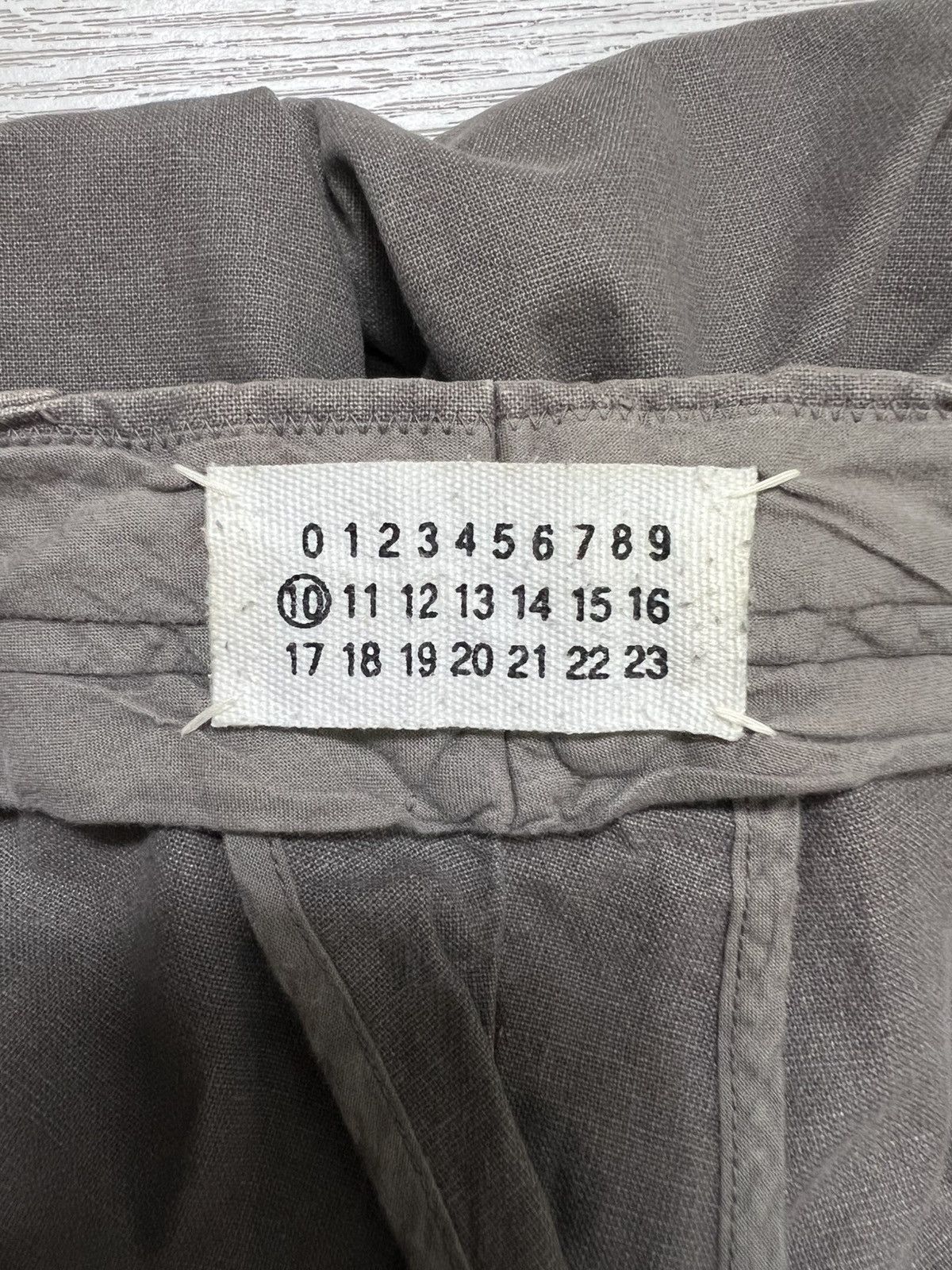 Maison Margiela Maison Margiela - AW11 - Washed Tapered Pants Size US 30 / EU 46 - 16 Thumbnail