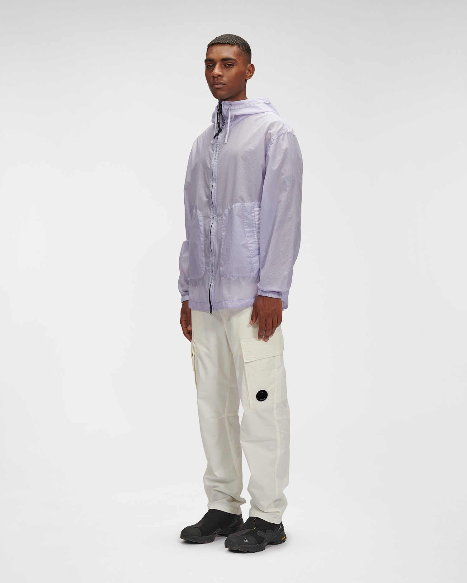 C.P. Company o1y1224 Hooded Jacket in Lilac Size US XS / EU 42 / 0 - 6 Thumbnail