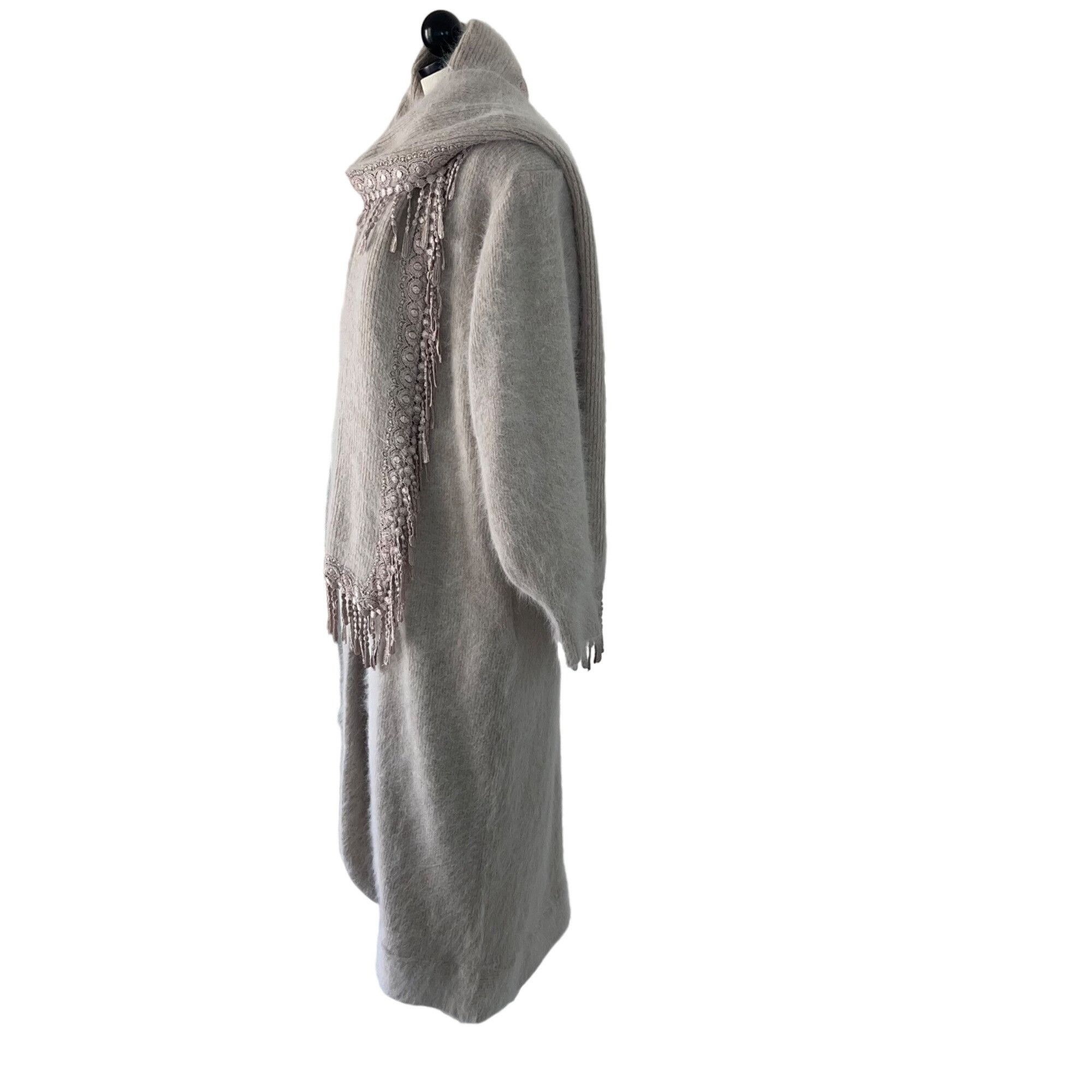 Vintage Venesha Vintage Womens Sweater Coat Size Medium Size M / US 6-8 / IT 42-44 - 3 Thumbnail