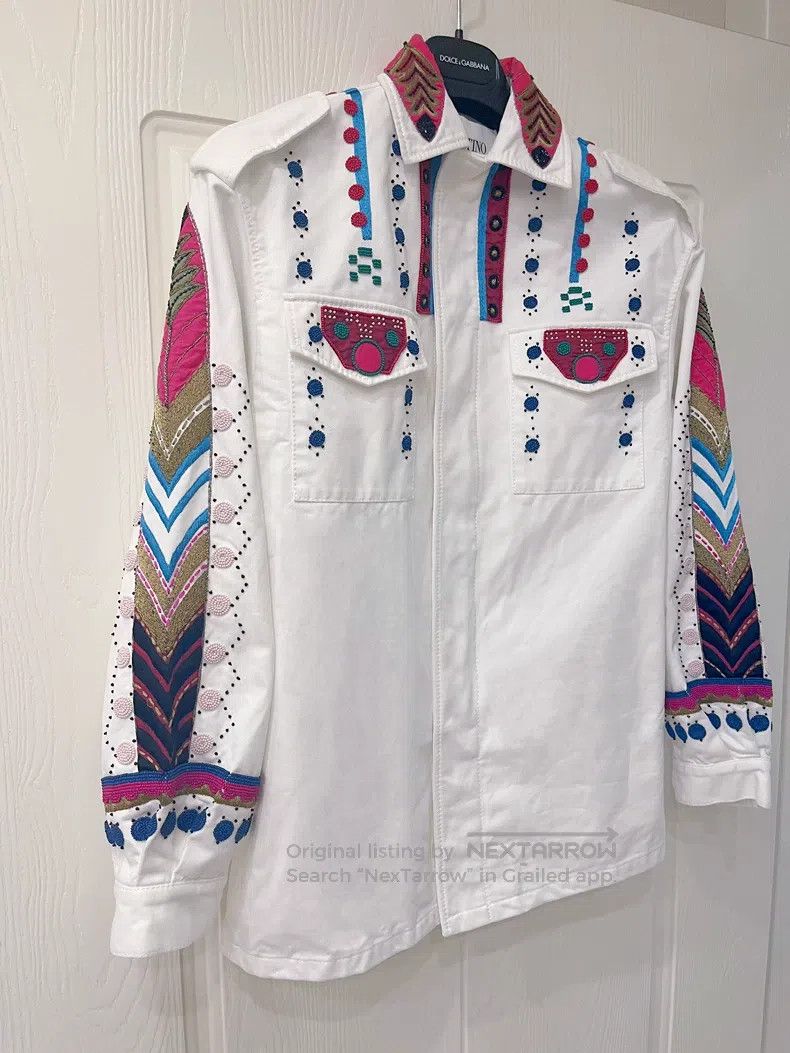 Valentino Valentino Nail a beaded trench coat Size S / US 4 / IT 40 - 2 Thumbnail