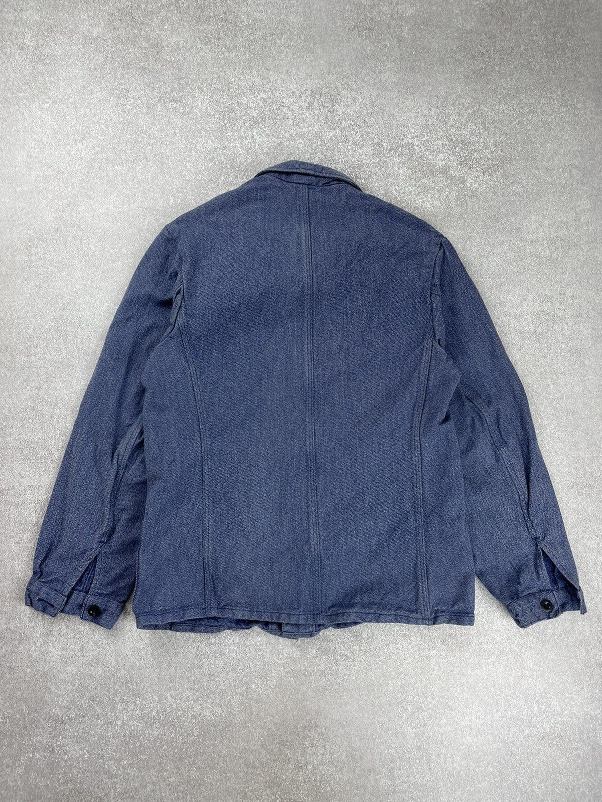 Le Laboureur × Vintage Vintage French Workwear Chore Sanfor Jacket Size US M / EU 48-50 / 2 - 6 Thumbnail