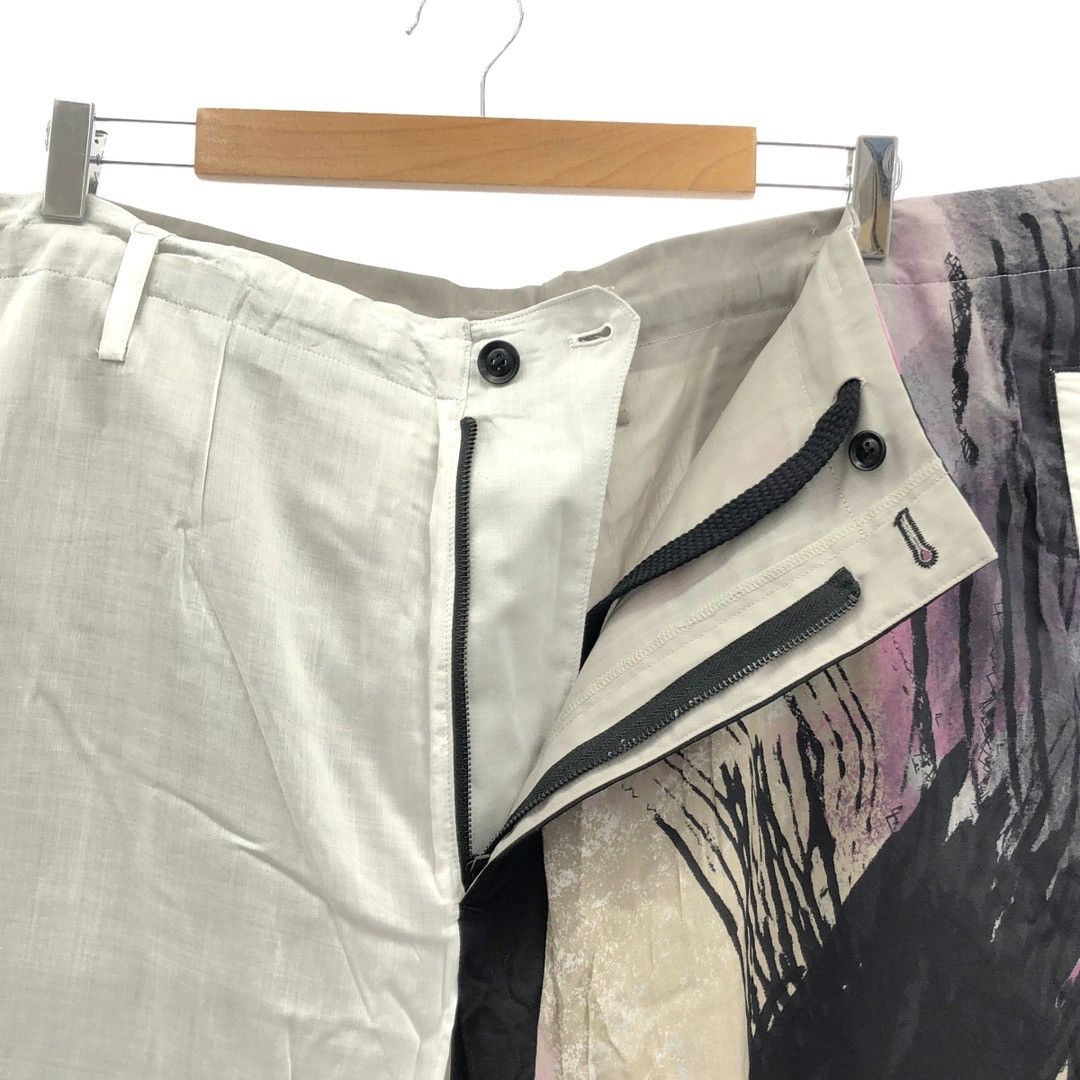 Yohji Yamamoto Pour Homme SS25 Printed Pants Size US 32 / EU 48 - 3 Thumbnail