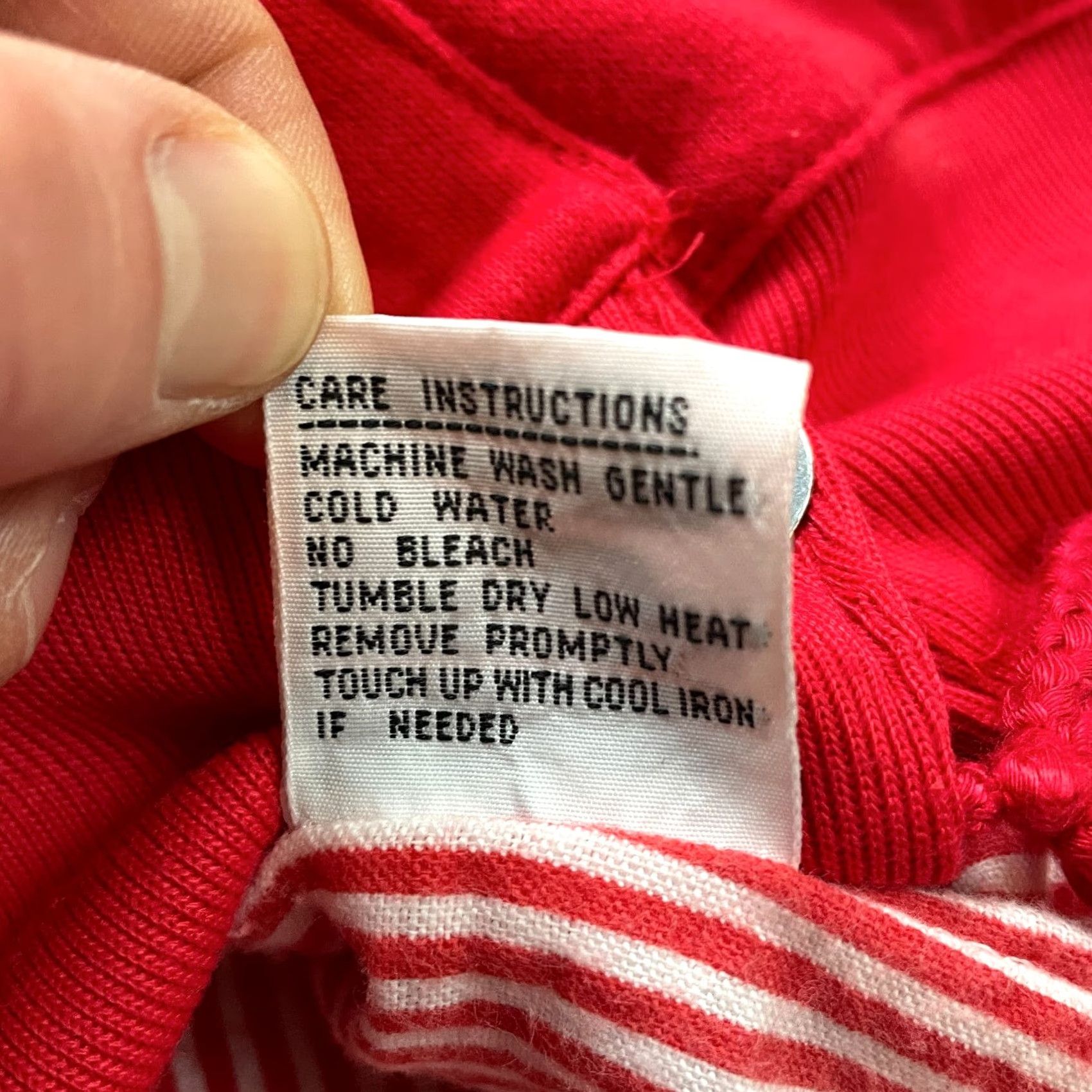 Vintage VINTAGE Current Seen Jacket Womens One Size Red Collared Button Up Pockets Size ONE SIZE - 7 Thumbnail