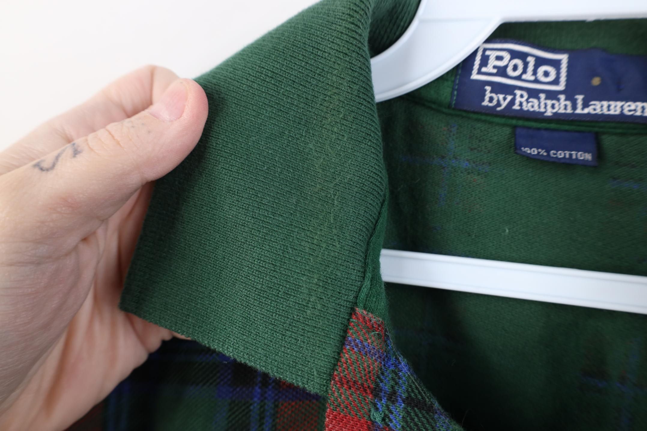 Polo Ralph Lauren Vintage 80s 90s Ralph Lauren Collared Polo Shirt Cotton Size US M / EU 48-50 / 2 - 7 Thumbnail