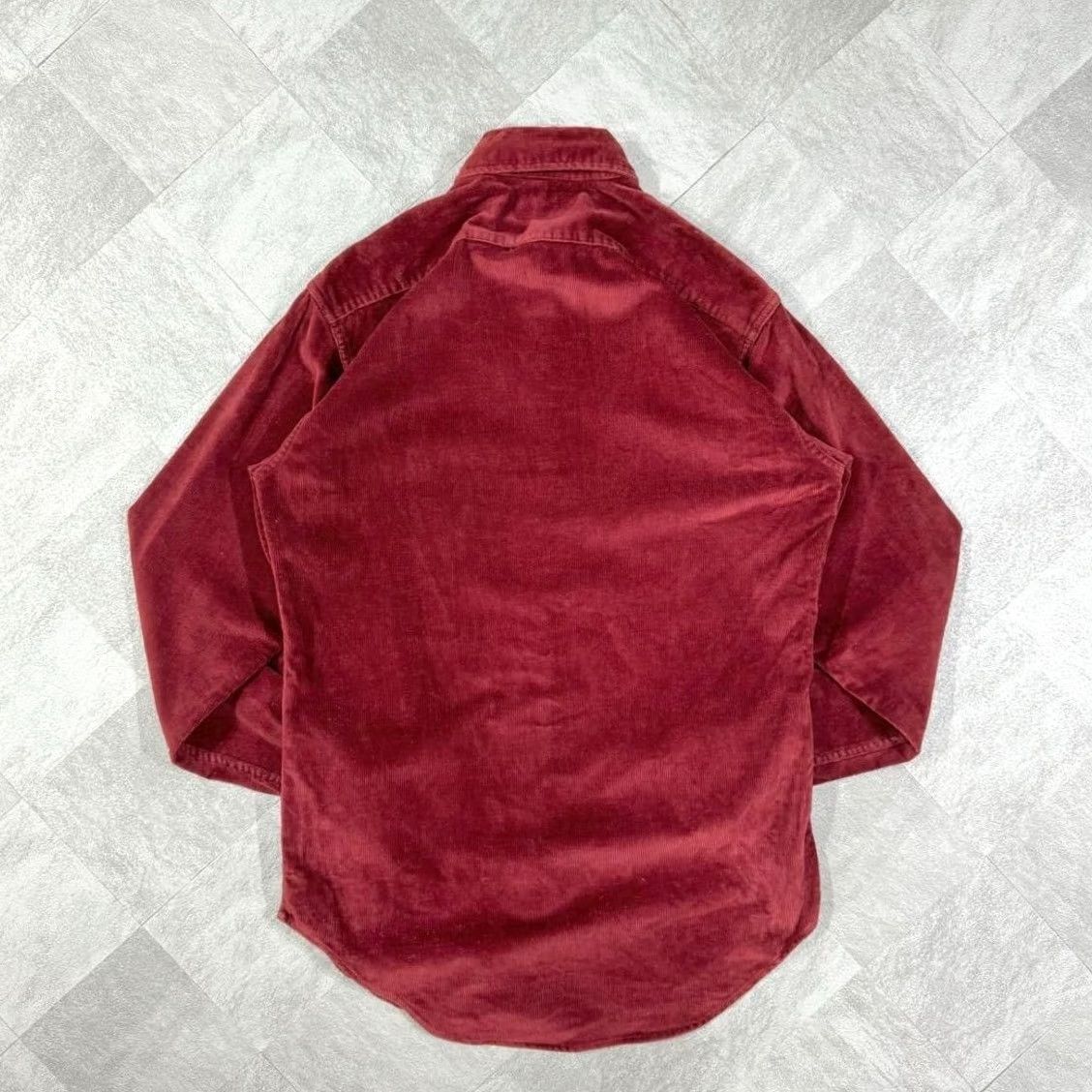Ralph Lauren RRL RALPH LAUREN 90s Red Corduroy Shirt Mens Size XS Casual Tops USED Size US XS / EU 42 / 0 - 4 Thumbnail