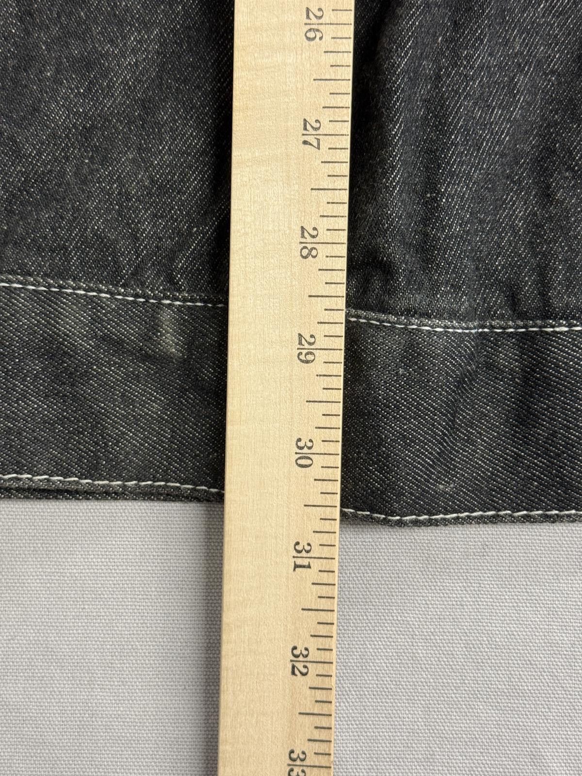 Other Mens Black Denim Jacket Heavy - Sean John Hammer Loop Coat Size US XXL / EU 58 / 5 - 7 Thumbnail