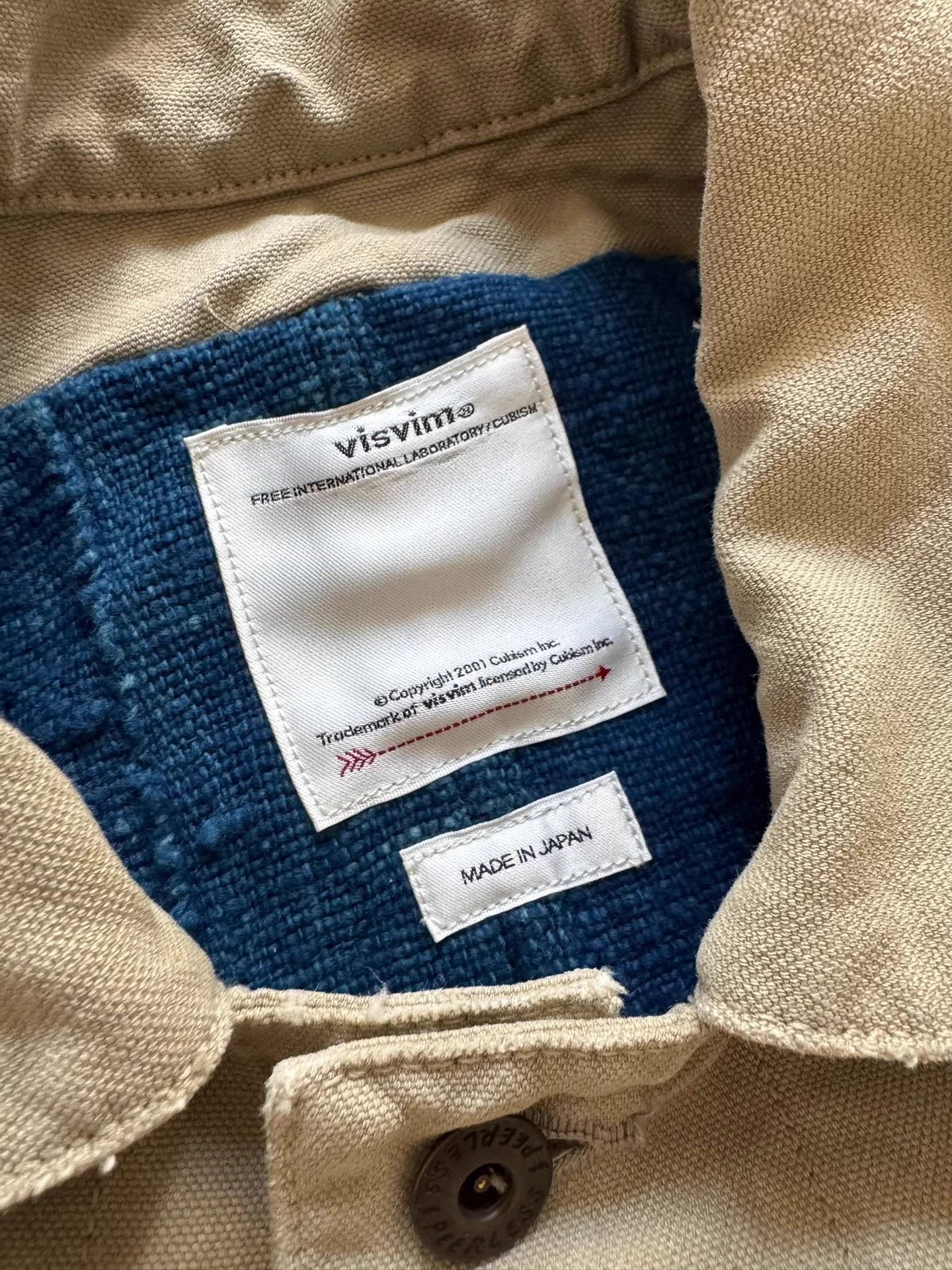 Visvim VISVIM 22AW MACRAY COVERALL CRASH Beige 2 Jacket Size US M / EU 48-50 / 2 - 4 Thumbnail