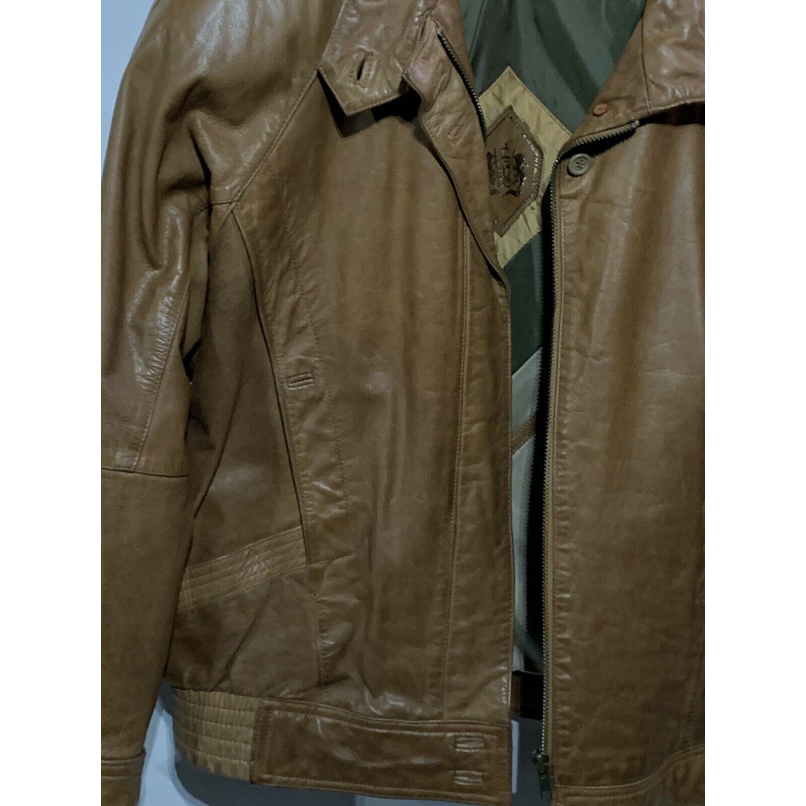 Vintage Norma Modell Vintage leather jacket 1980 Bomber Tapered Size M / US 6-8 / IT 42-44 - 11 Thumbnail