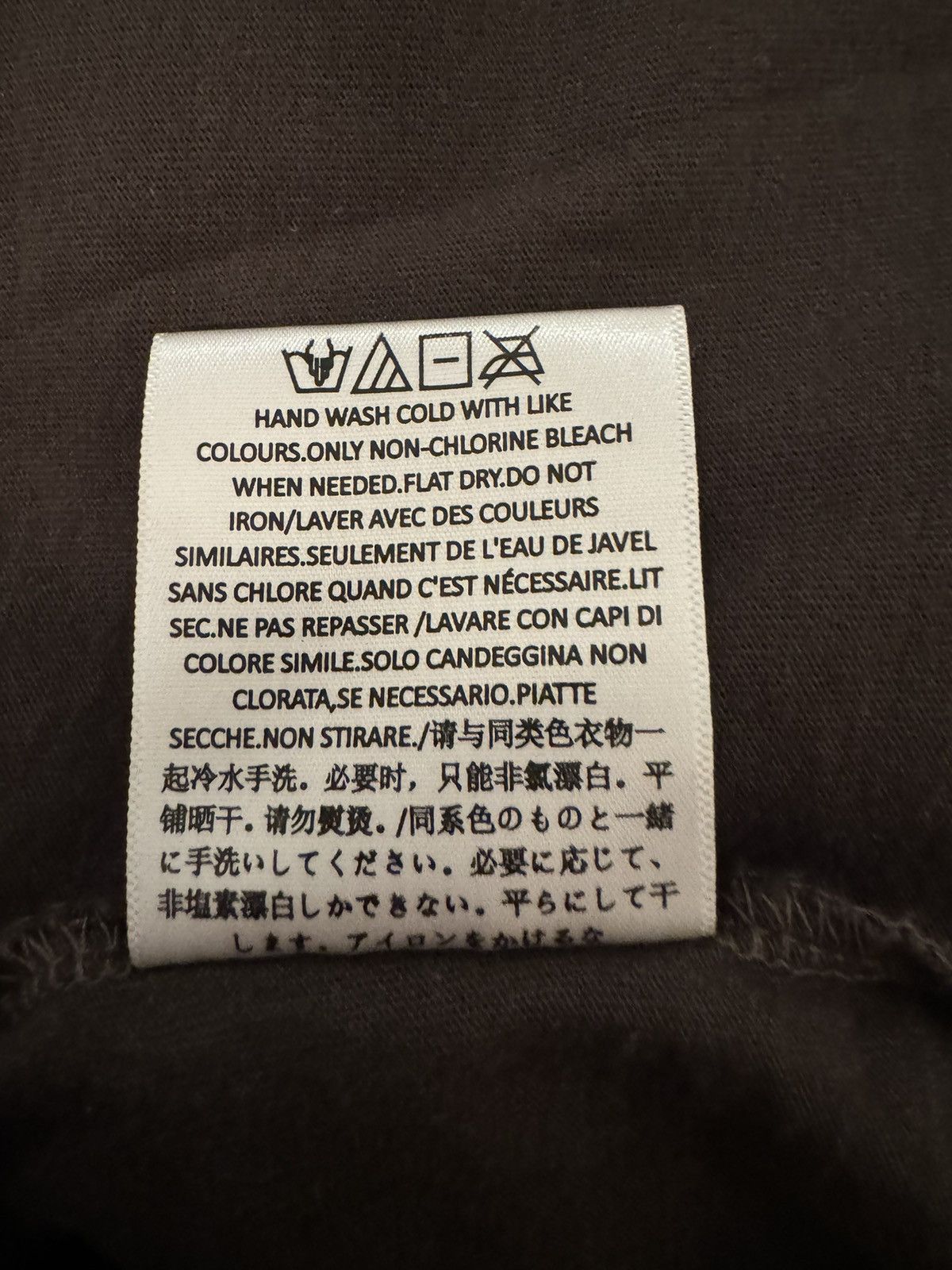 Essentials × Fear of God Essential Washed Black T-shirt Size US XS / EU 42 / 0 - 7 Thumbnail