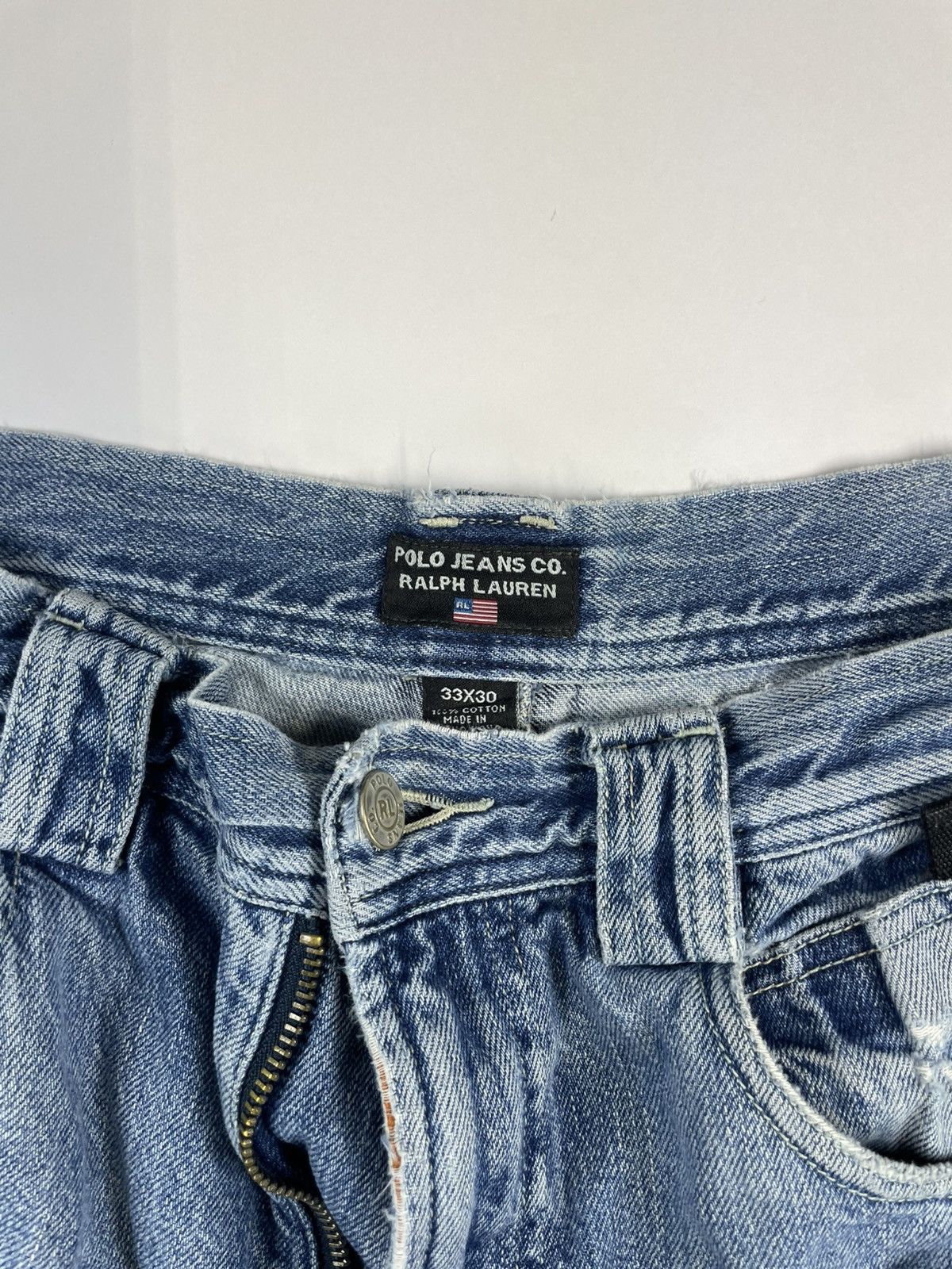 Polo Ralph Lauren Baggy Ralph Lauren Jeans Size US 33 - 3 Thumbnail
