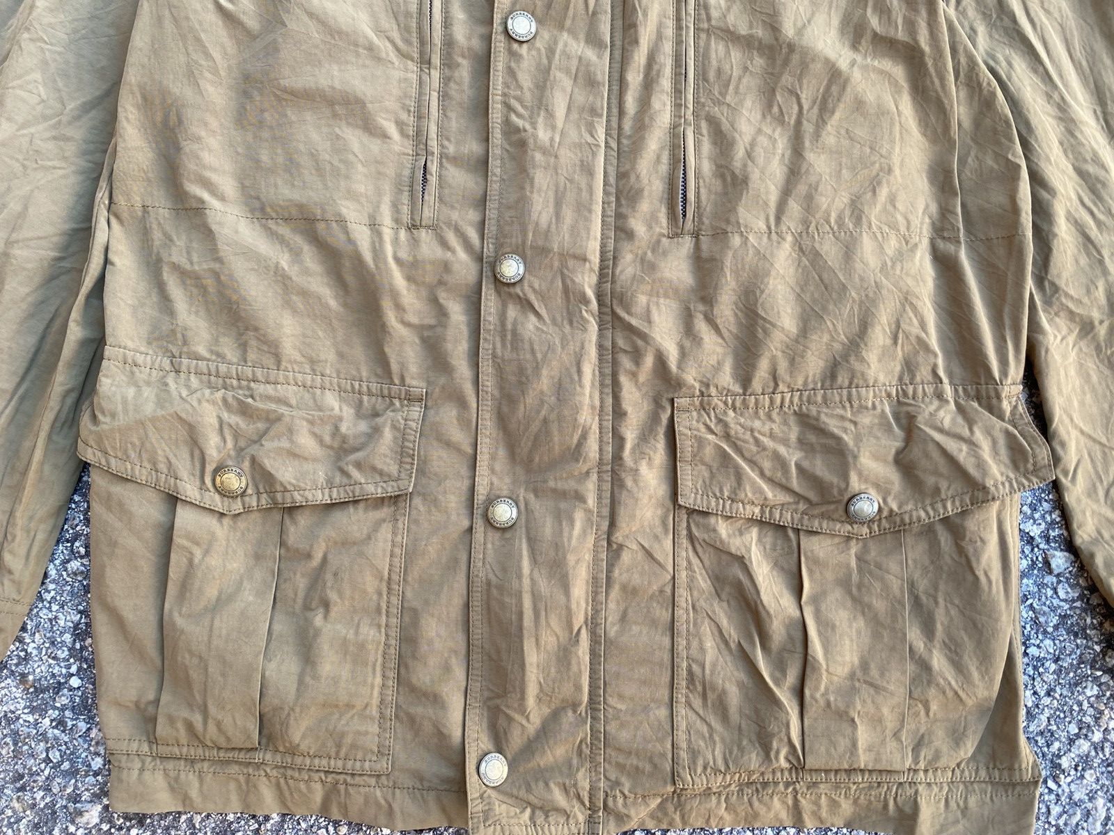 Burberry Burberry Vintage Military Jacket with Packable Hoodie Size US L / EU 52-54 / 3 - 2 Thumbnail