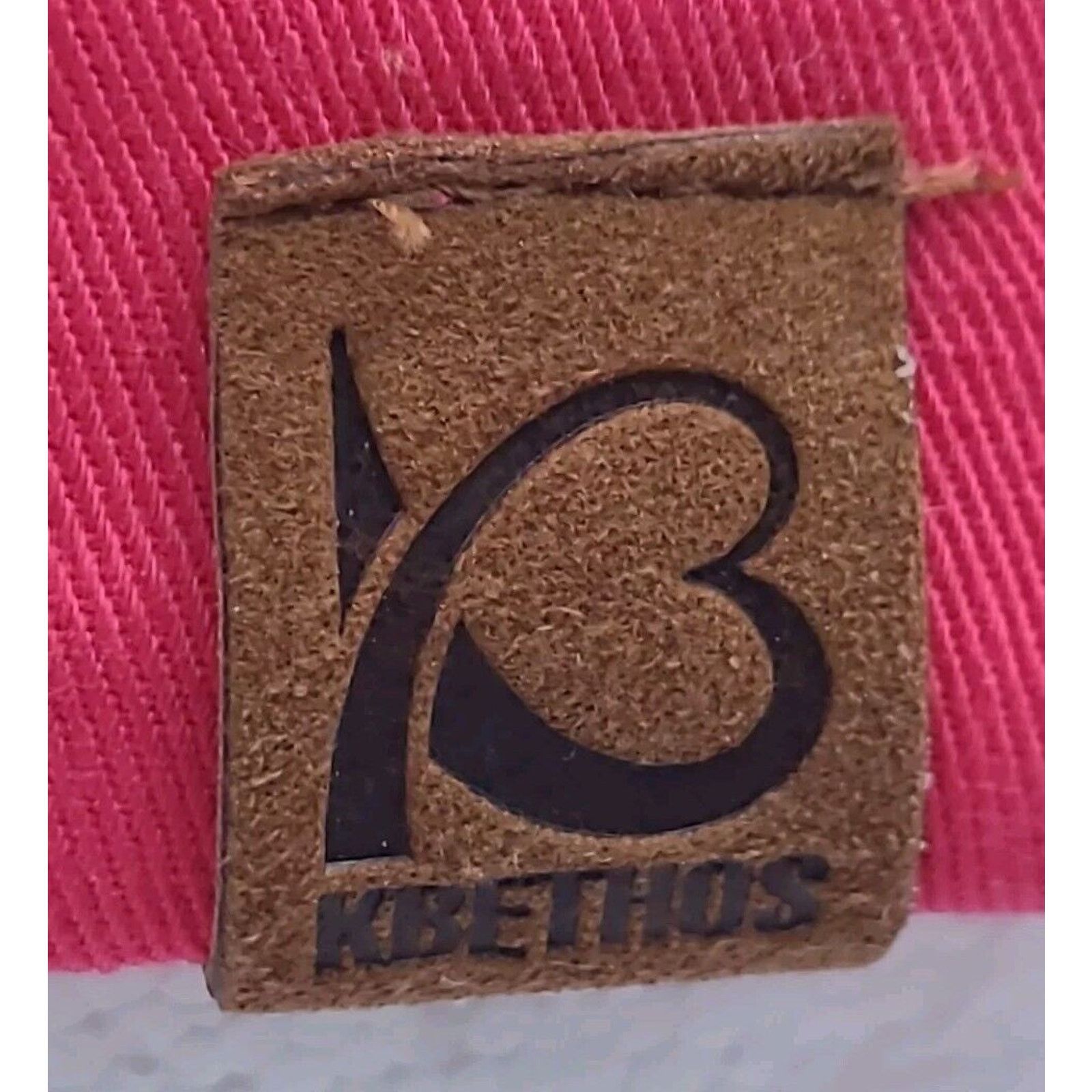 Ethos NWOT Ladies KB ETHOS Glitter Pink Ponytail Cap Strapback Hat Size ONE SIZE - 3 Thumbnail