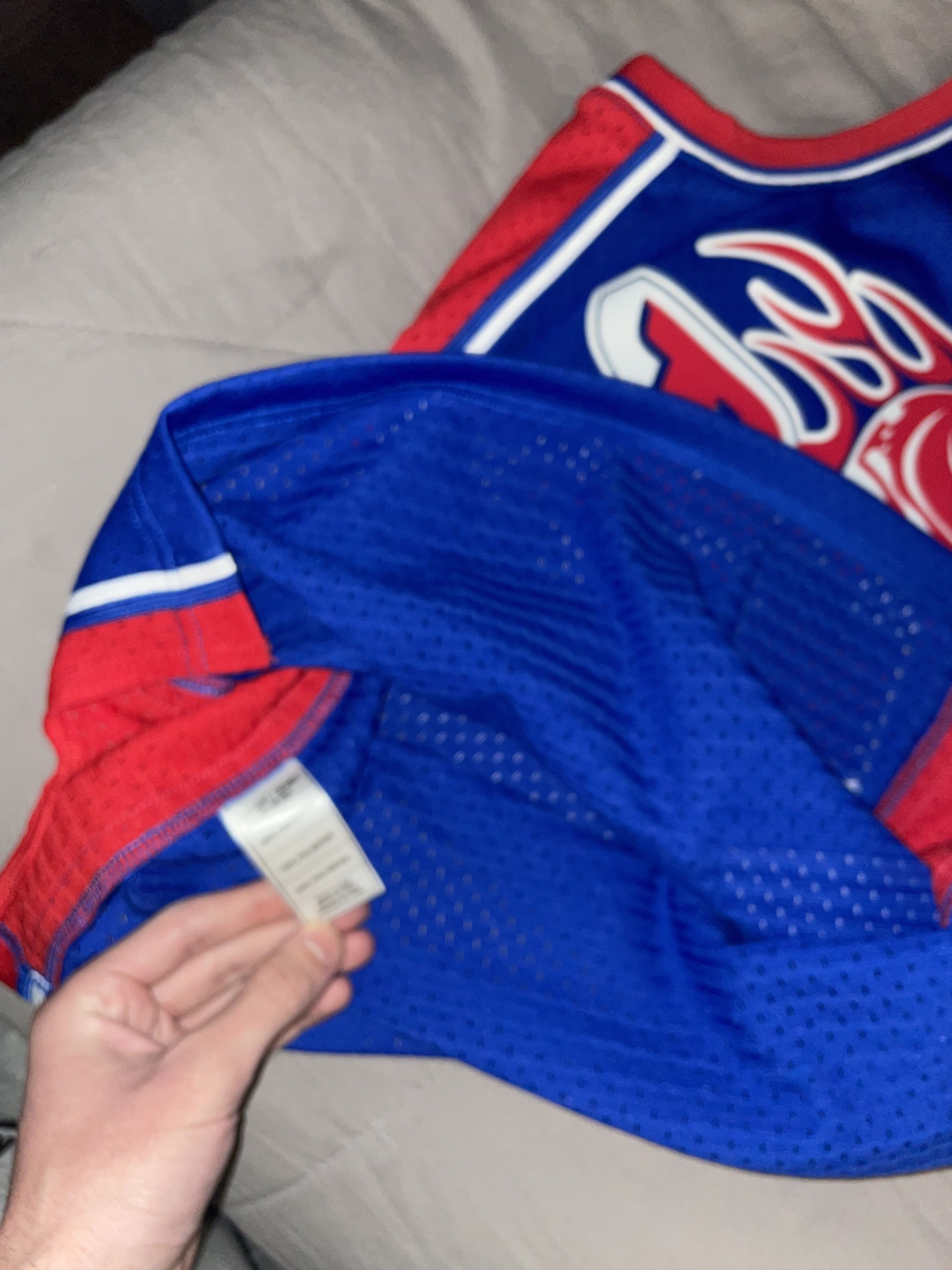 Mitchell & Ness × NBA Hardwood Classics Grant Hill Detroit Pistons TB Jersey Size US S / EU 44-46 / 1 - 9 Thumbnail