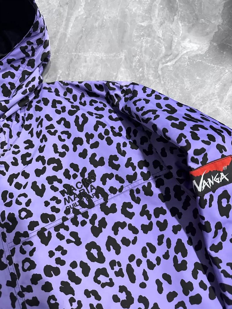 Wacko Maria wacko maria osPurple leopard print hooded jacket Size US M / EU 48-50 / 2 - 3 Thumbnail