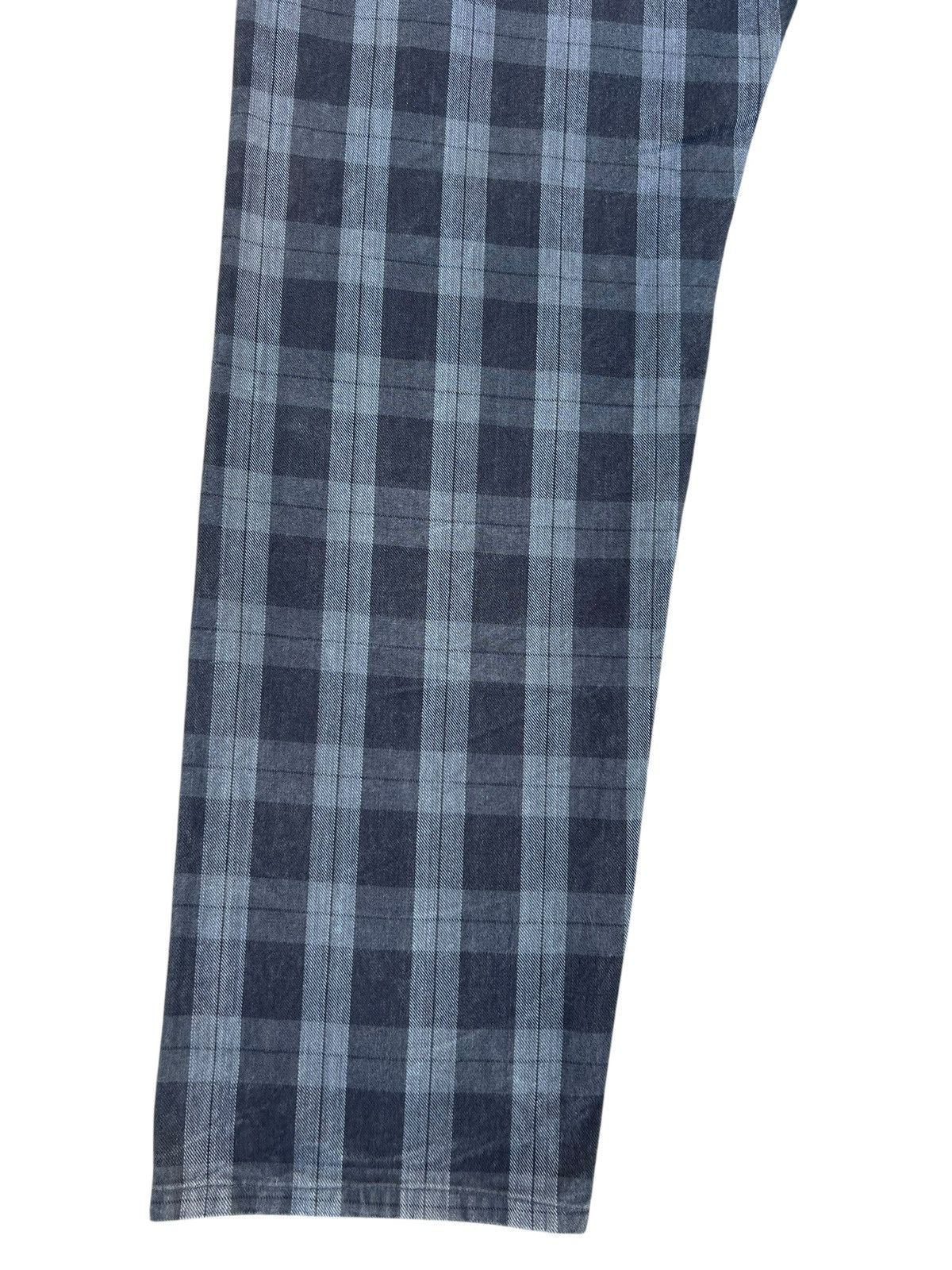 Vintage Vintage RATTLE TRAP Japan Fade Plaid Baggy Work Pant Size US 31 - 14 Thumbnail