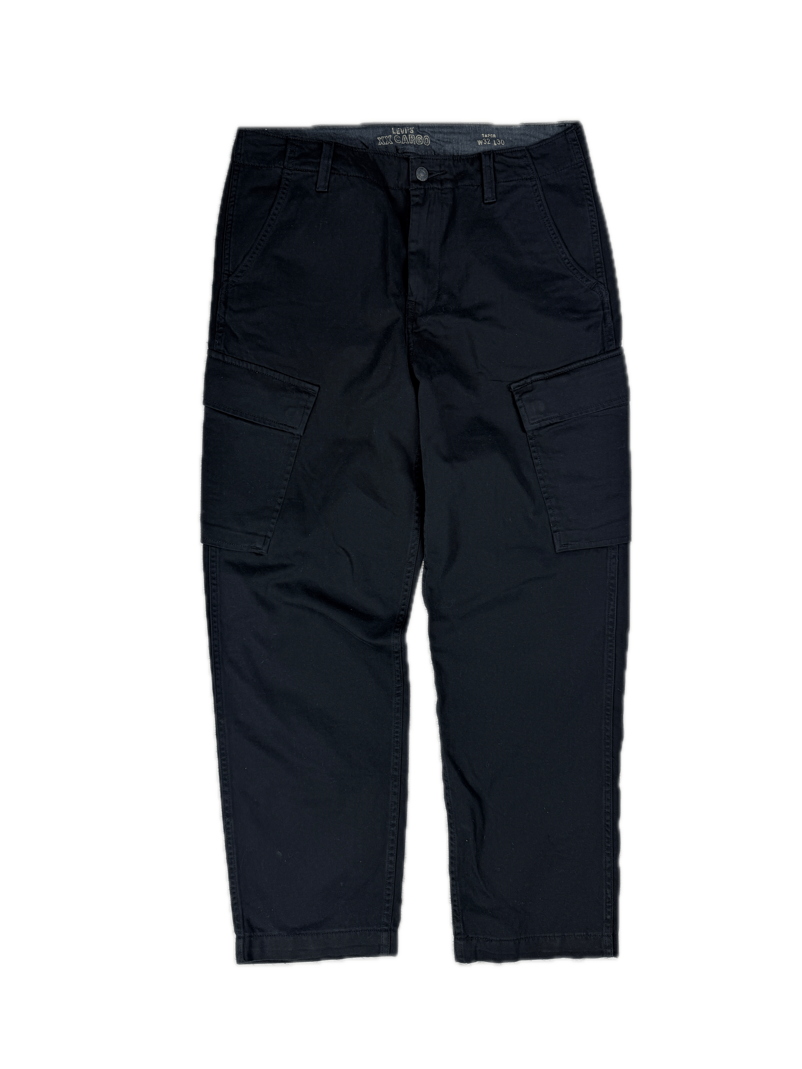 Levi's Levi's XX Cargo Pants Chino Black Taper Straight Multipocekt Size US 32 / EU 48 - 1 Thumbnail