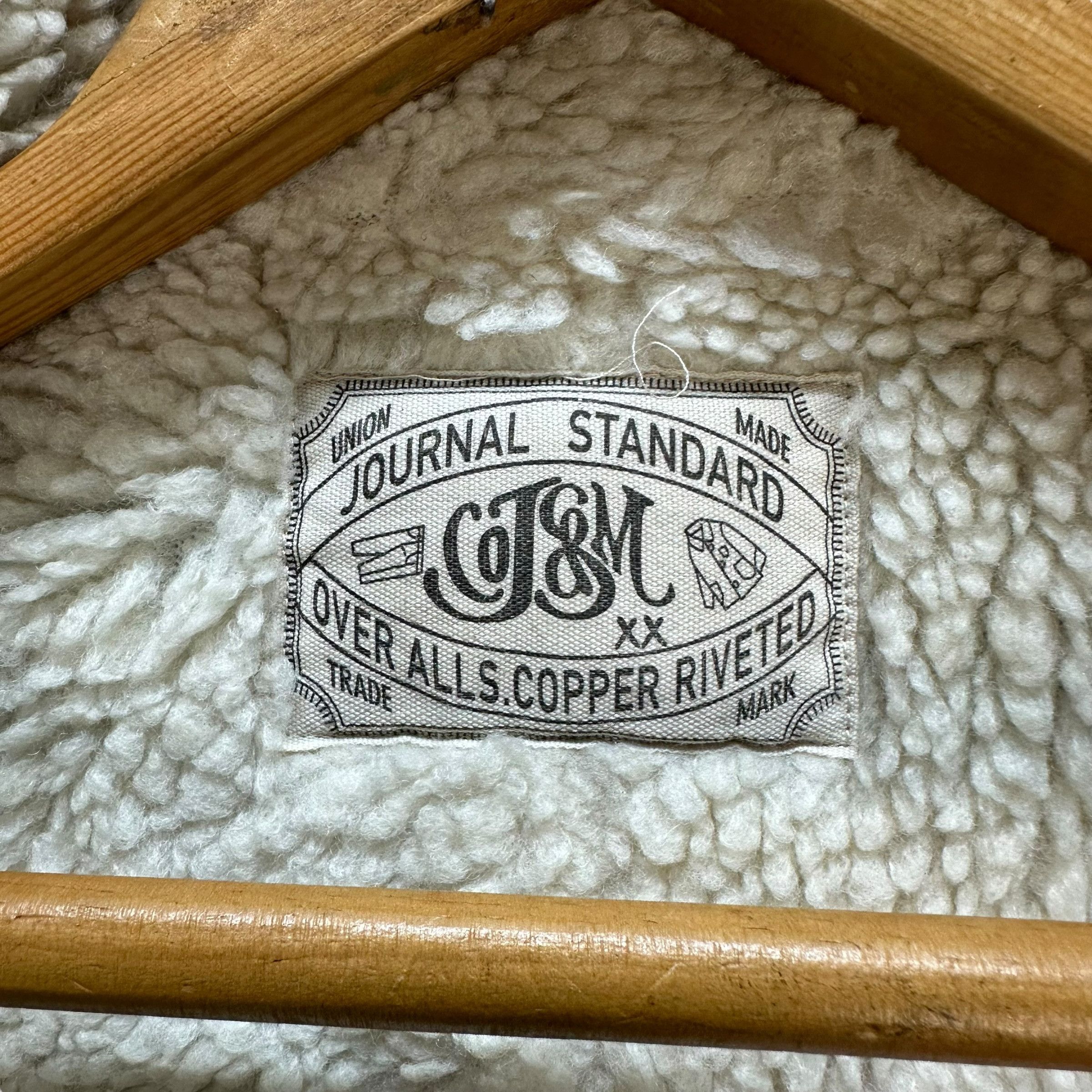 Journal Standard Journal Standard Four Pocket Sherpa Jacket #A28-0632 Size US M / EU 48-50 / 2 - 9 Thumbnail