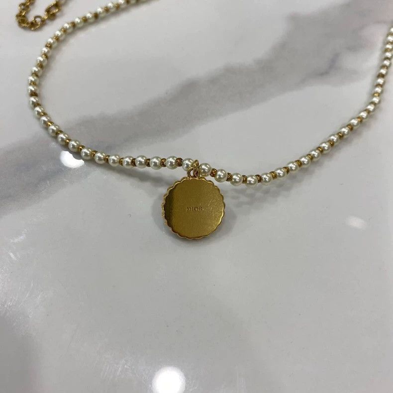 Dior Dior Pendant Pearl Necklace for Spring Summer-2506 Size ONE SIZE - 5 Thumbnail