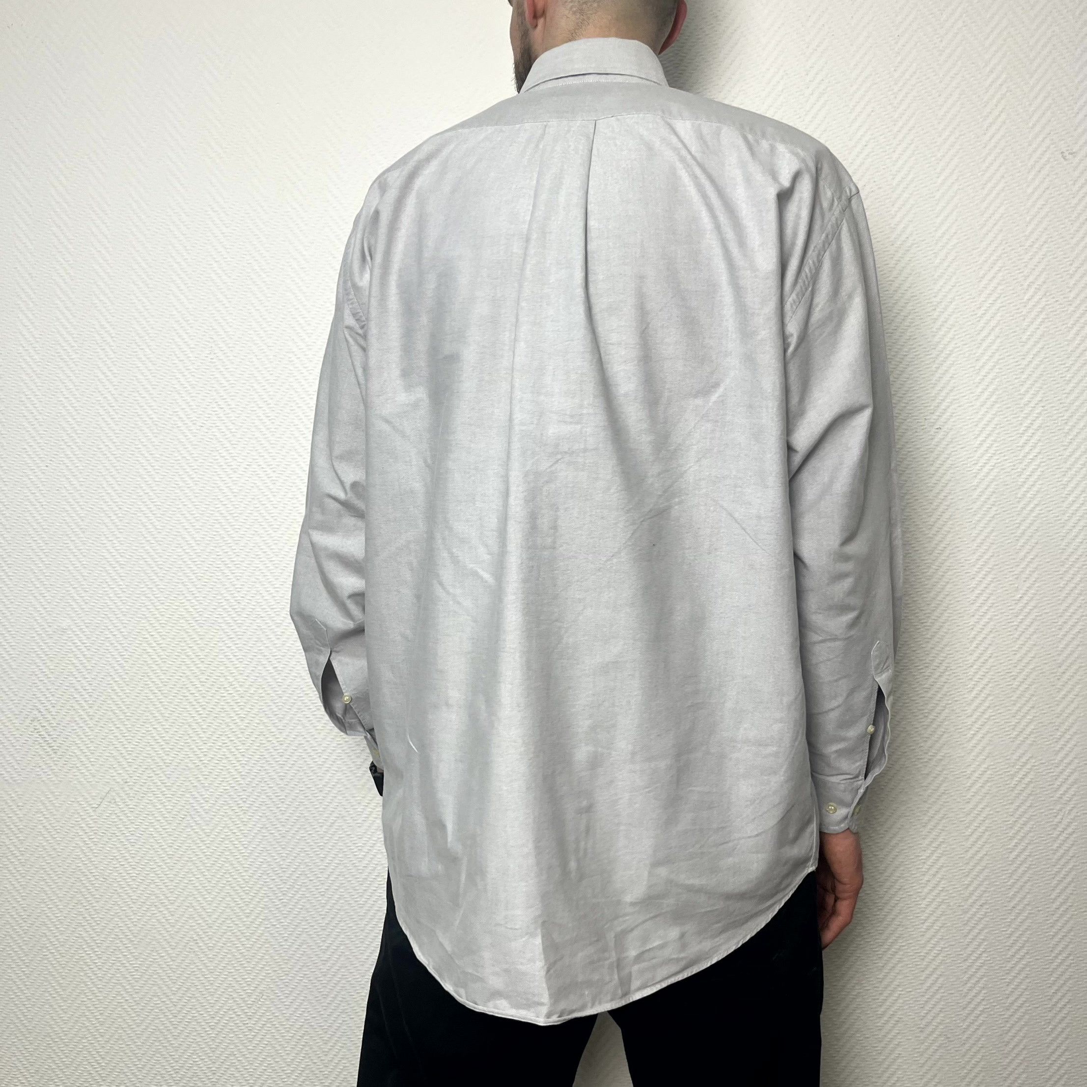 Etro ETRO Button Down Mens Long Sleeve Gray Shirt Size XL Size US XL / EU 56 / 4 - 12 Thumbnail