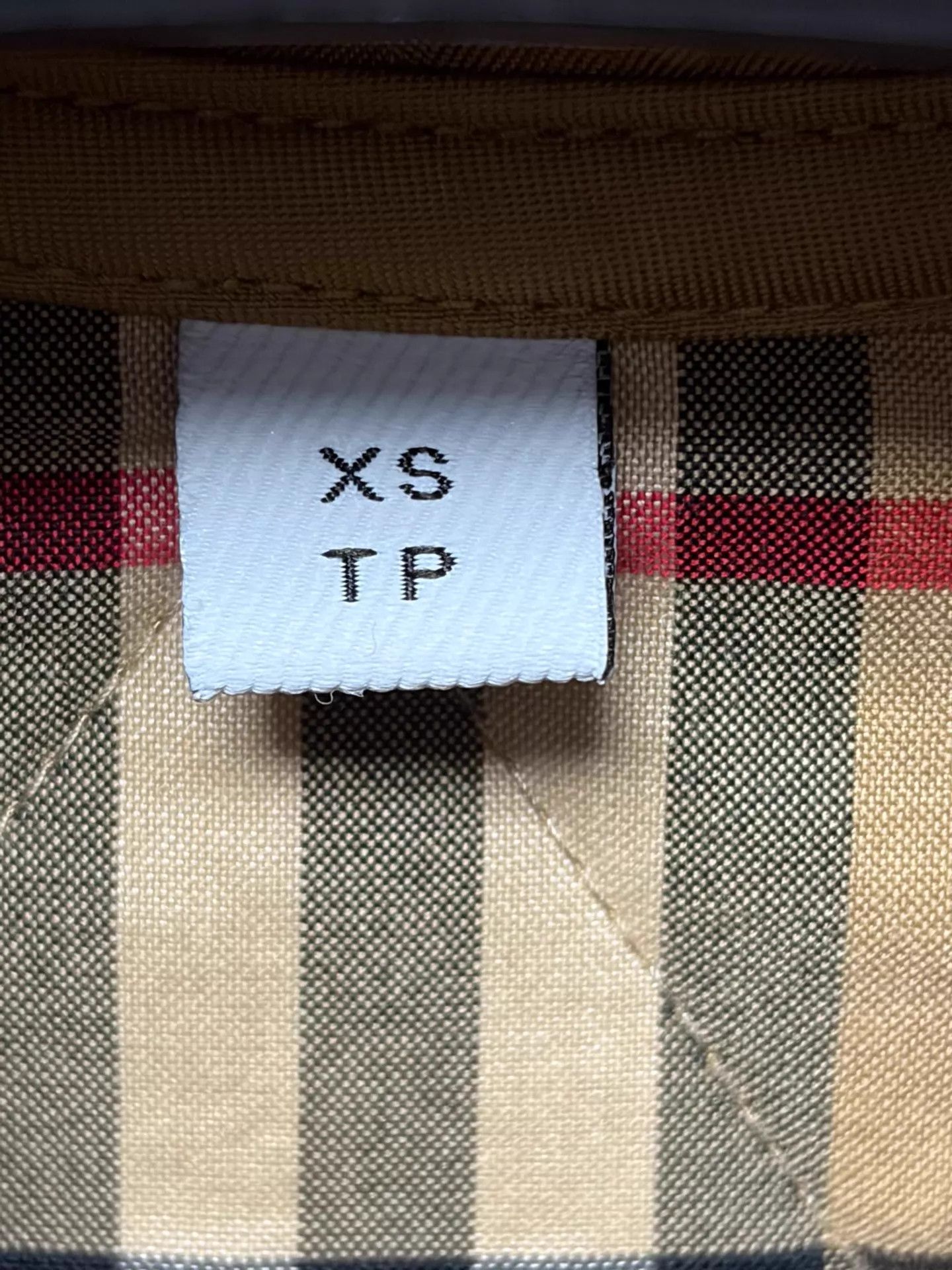 Burberry Burberry Camel Check Cotton Jacket Size XS / US 0-2 / IT 36-38 - 3 Thumbnail