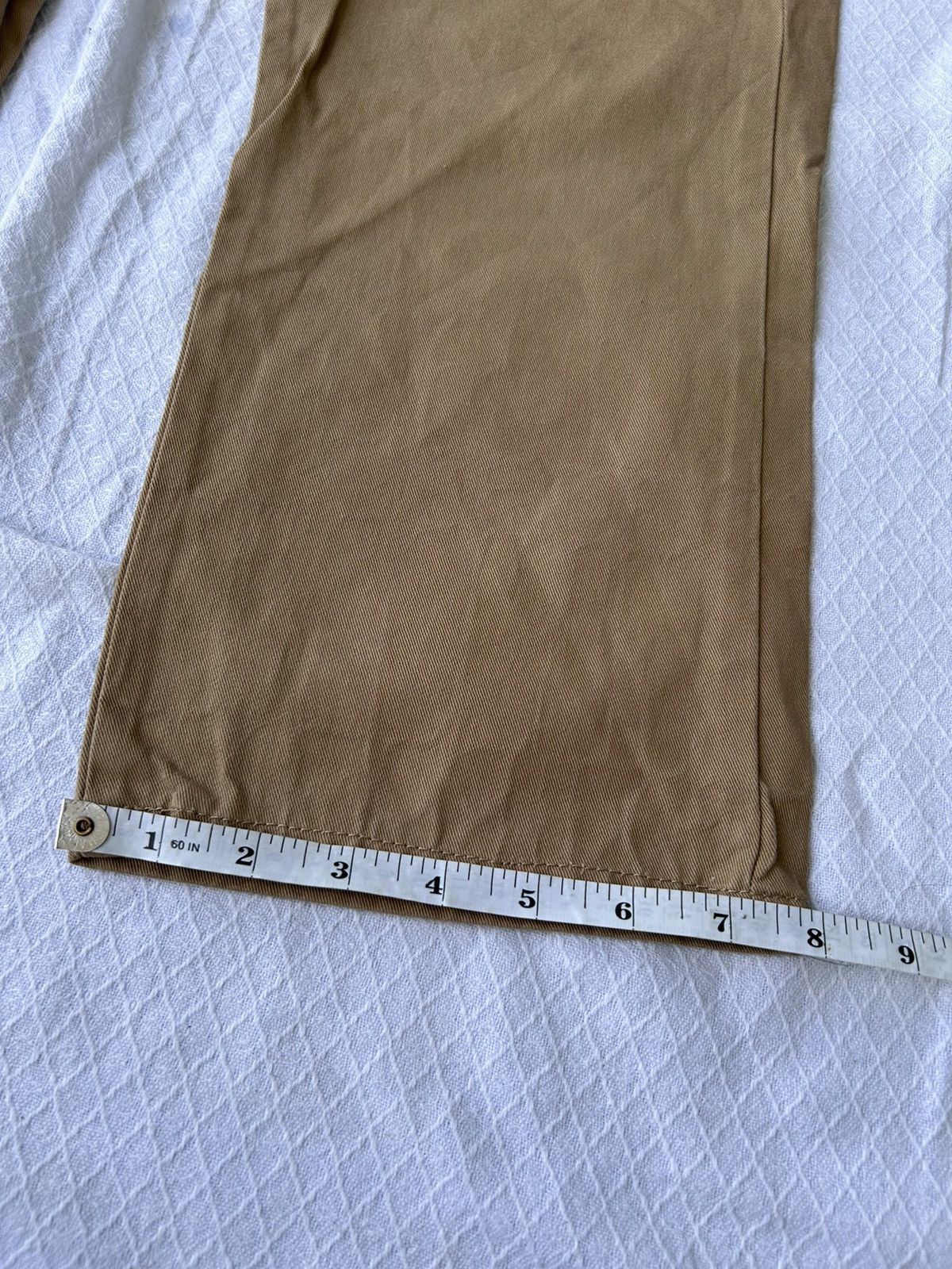If Six Was Nine 💸BINDINGOFFER💸Double waist japanese poem casual chino pants Size US 32 / EU 48 - 11 Thumbnail