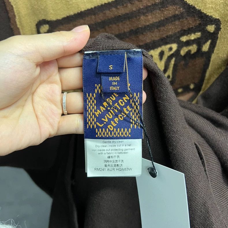 Louis Vuitton Louis Vuitton Brown Cartoon Print T-Shirt-2506 Size US S / EU 44-46 / 1 - 3 Thumbnail