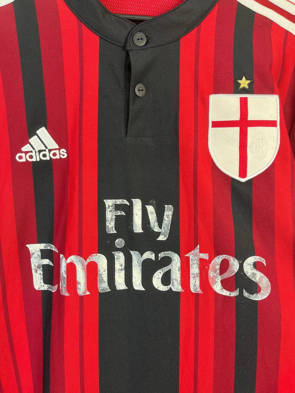 Adidas AC MILAN 2014-15 HOME SHIRT JERSEY ADIDAS D87224 SIZE L Size US L / EU 52-54 / 3 - 2 Thumbnail