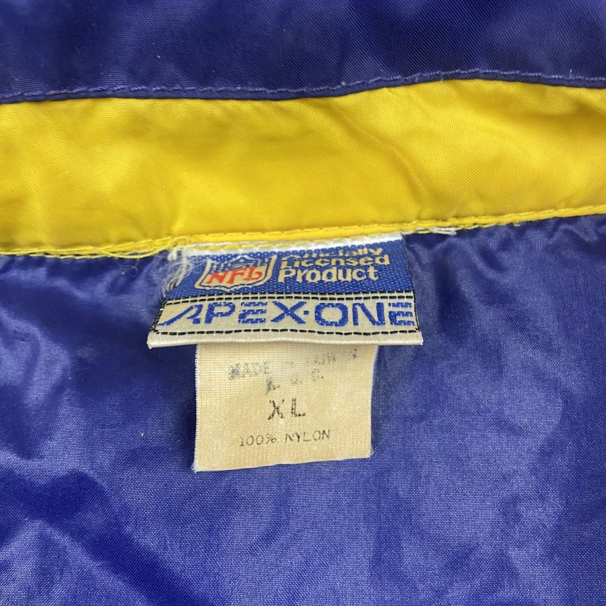 Apex One Vtg Apex One Minnesota Vikings lightweight windbreaker XL Size US XL / EU 56 / 4 - 4 Thumbnail