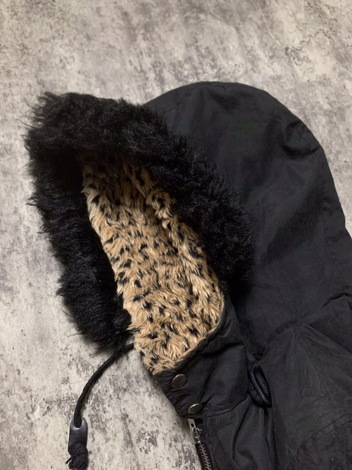 Japanese Brand Glad news Mohair Fur Parka ifsixwasnine Vkei style Size US M / EU 48-50 / 2 - 12 Thumbnail