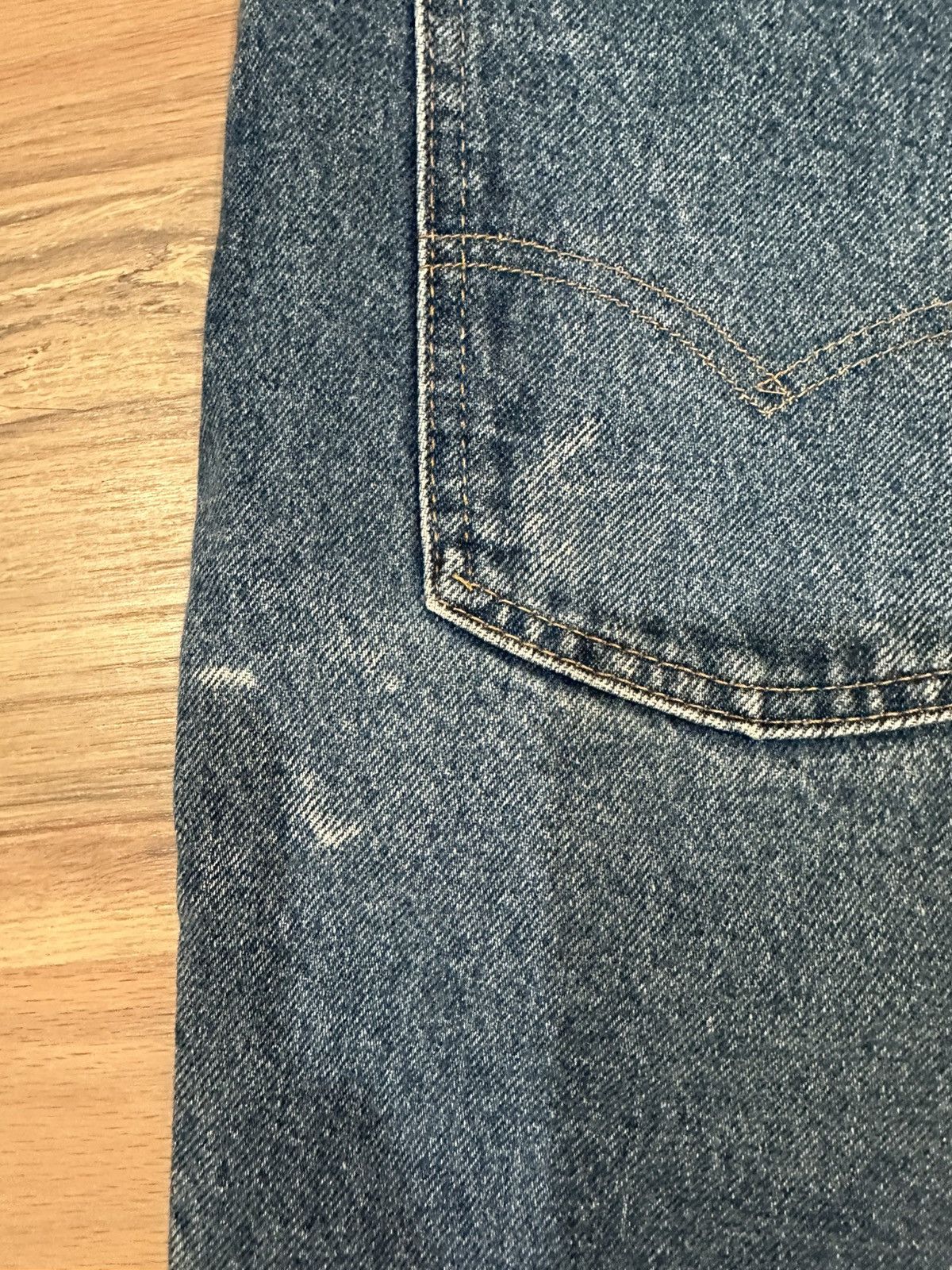 Levi's Vintage 80s Levis 20517 0217 Orange Tab Jeans 34x30 Size US 34 / EU 50 - 10 Thumbnail