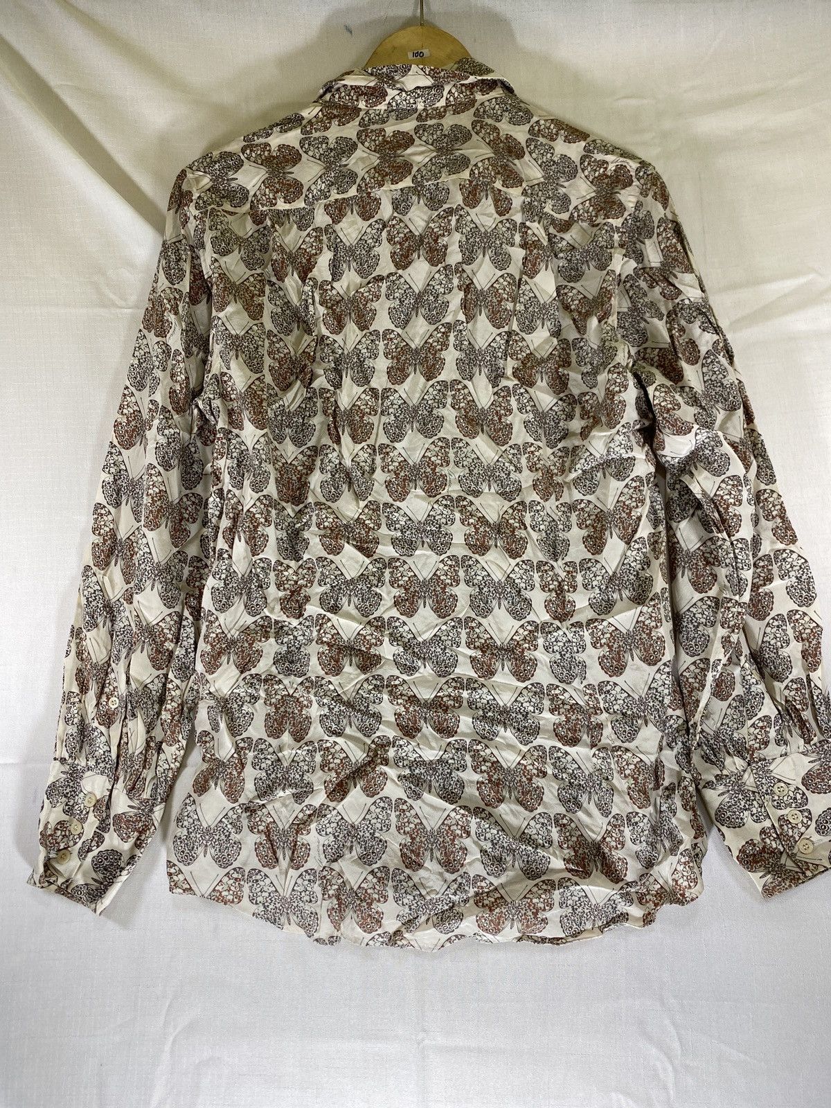 Gucci butterflies monogram rayon shirt Size US S / EU 44-46 / 1 - 2 Thumbnail
