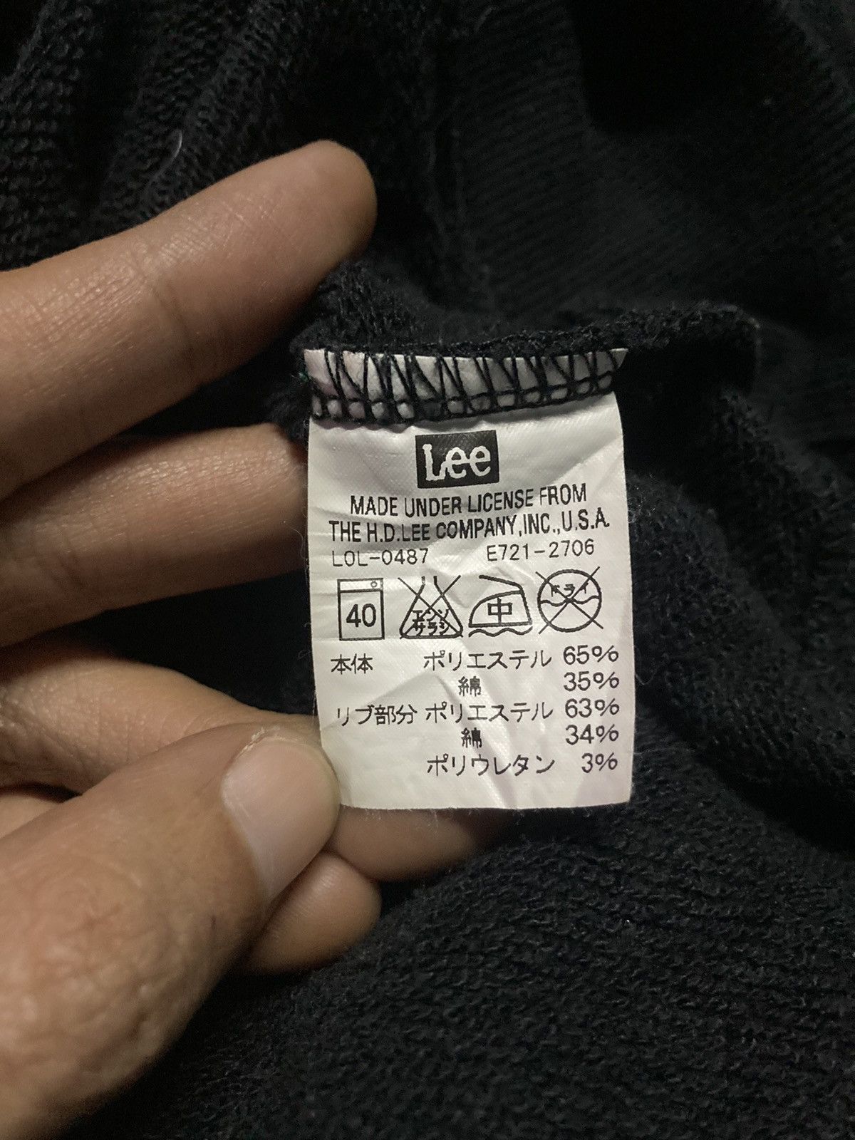 Lee Lee Union Made Big Logo Pullover Hoodie Size US L / EU 52-54 / 3 - 5 Thumbnail