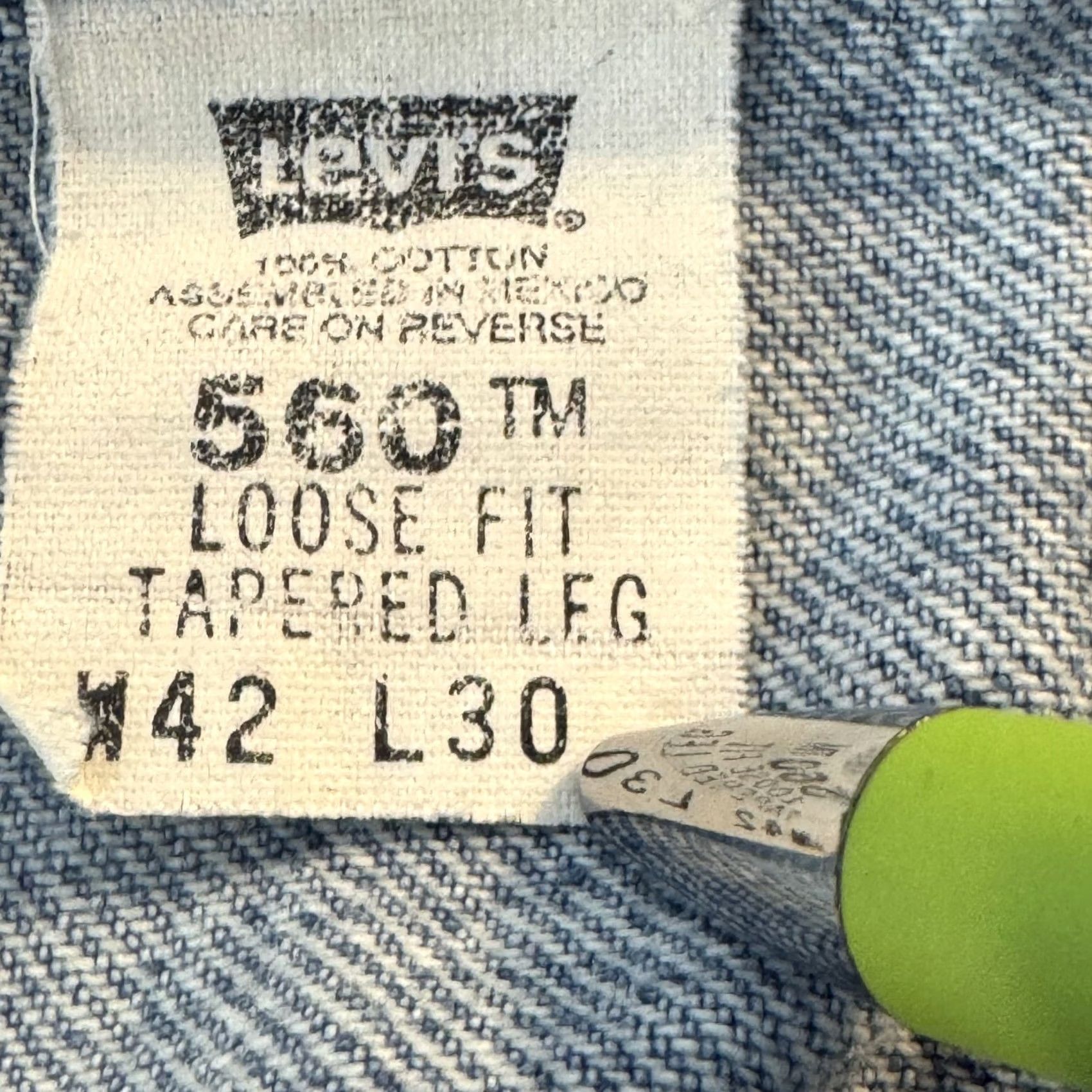 Levi's VINTAGE Levi's 560 Jeans Shirt Hat? Size US 42 / EU 58 - 5 Thumbnail