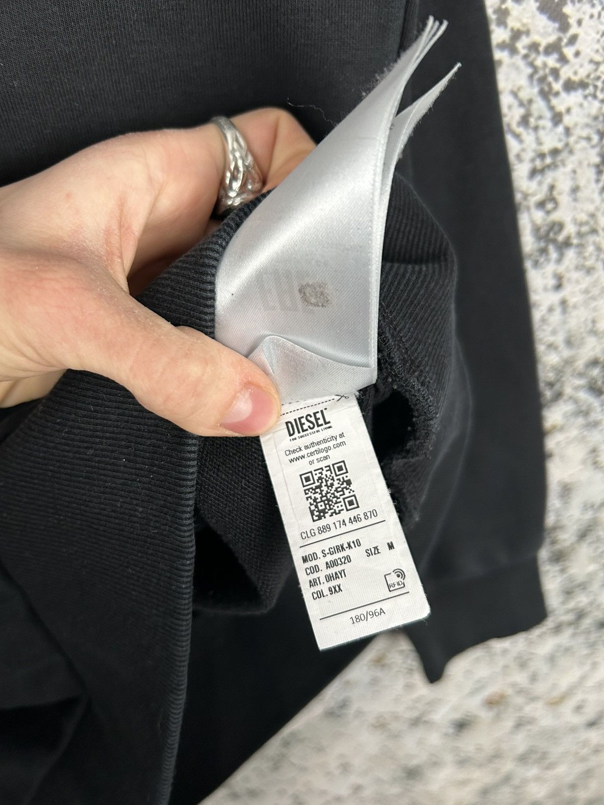 Diesel Diesel Hardwear Denim Division Crewneck Designer Alternative Size US M / EU 48-50 / 2 - 7 Thumbnail