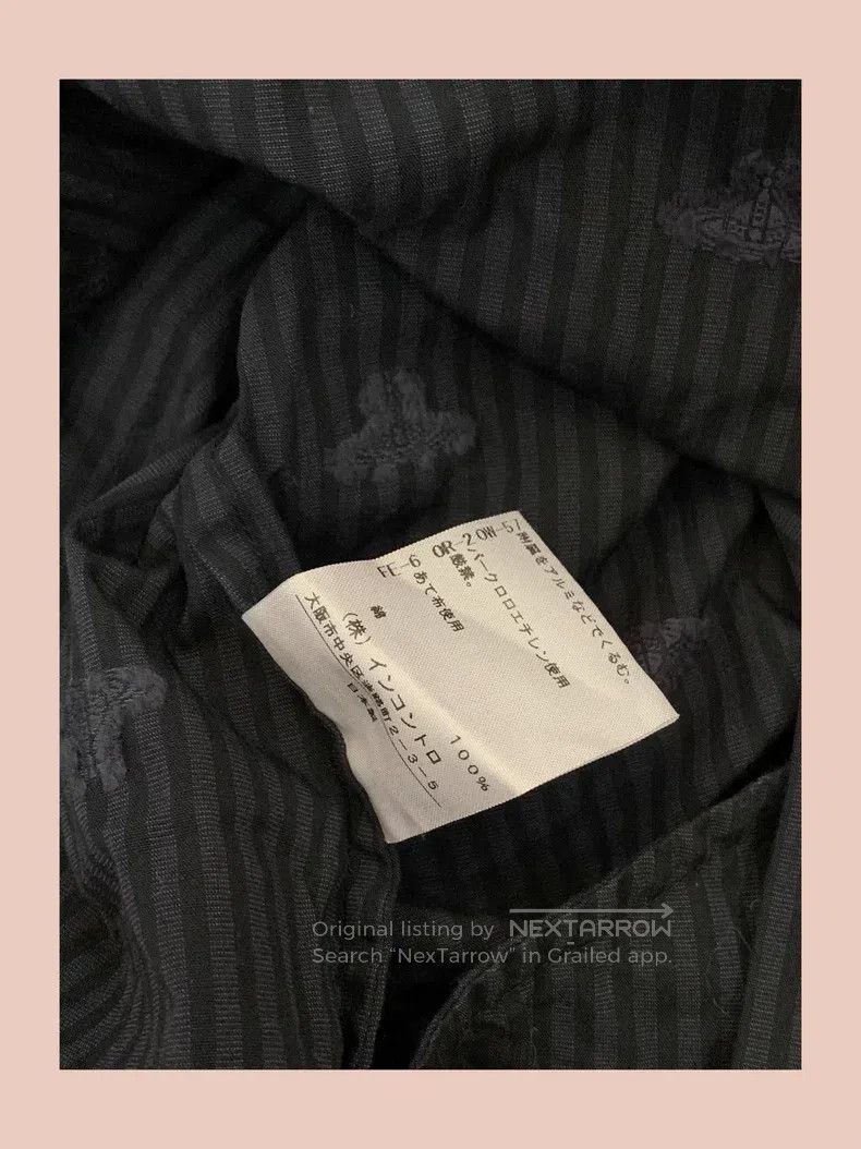 Vivienne Westwood Vivienne Westwood Striped and full-print long-sleeve shirt Size S / US 4 / IT 40 - 7 Thumbnail