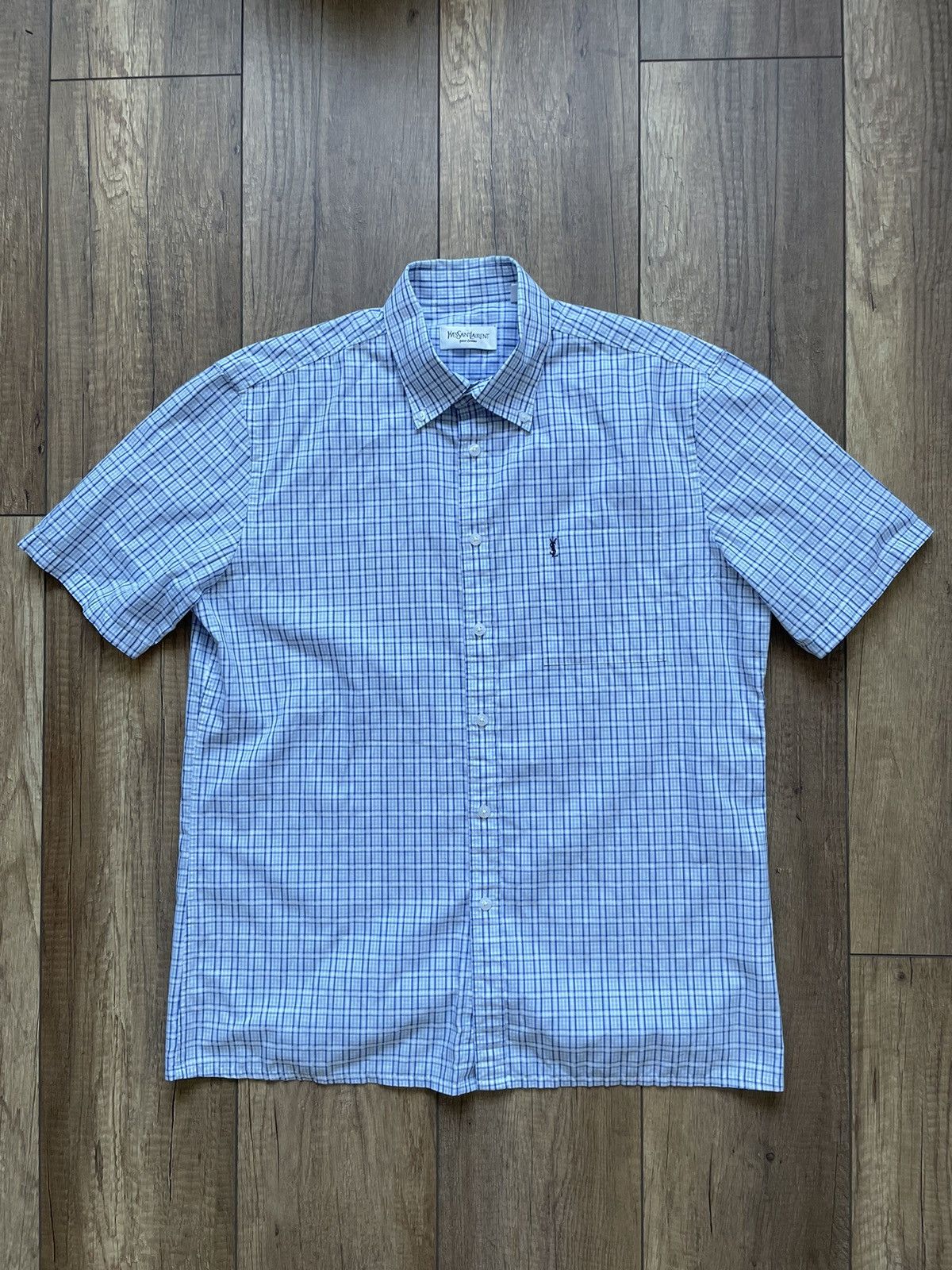 Shirts Short Sleeve Yves Saint Laurent size L | saint laurent シャツ L
