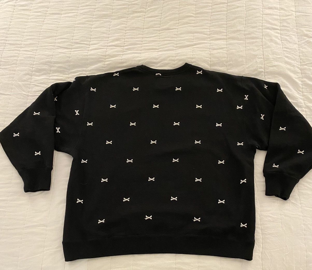 Wtaps WTAPS Acne Bones Crew Sweatshirt Black XL Size US XL / EU 56 / 4 - 17 Thumbnail