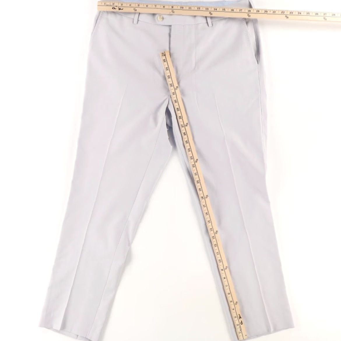 Peter Millar Peter Millar Durham High Drape Polyester Microfiber Chino Pants Gray Men's 38 Size US 38 / EU 54 - 3 Thumbnail