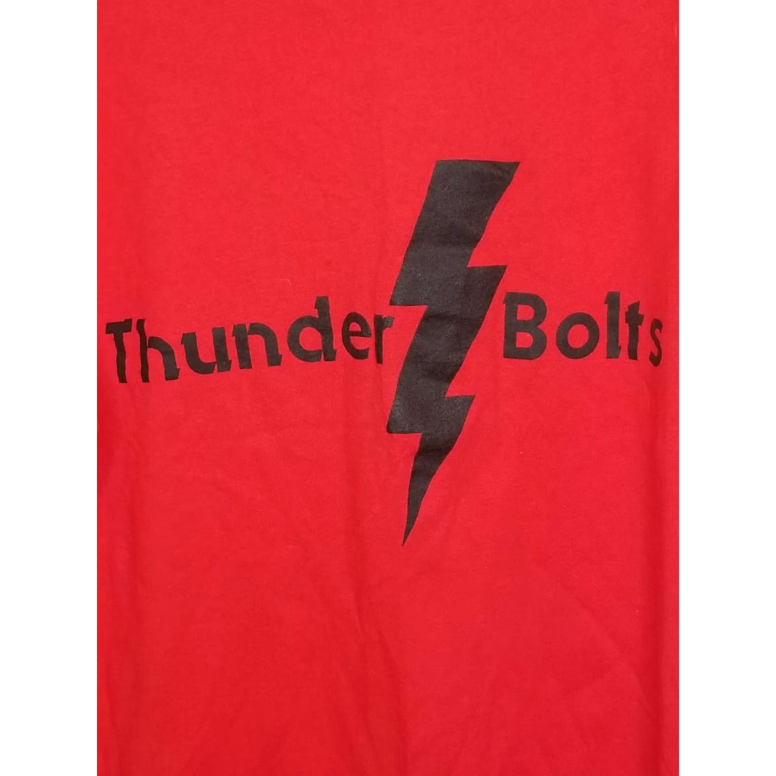 Hanes Vintage Hanes Heavyweight 90s Mens L Baseball T Shirt D Licious Thunder Bolts 01 Red Shirt Mens Size US L / EU 52-54 / 3 - 2 Thumbnail