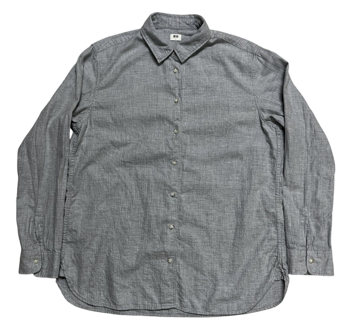 20471120 × Japanese Brand × Uniqlo Uniqlo Button Up Flannel Shirt Size M / US 6-8 / IT 42-44 - 1 Thumbnail