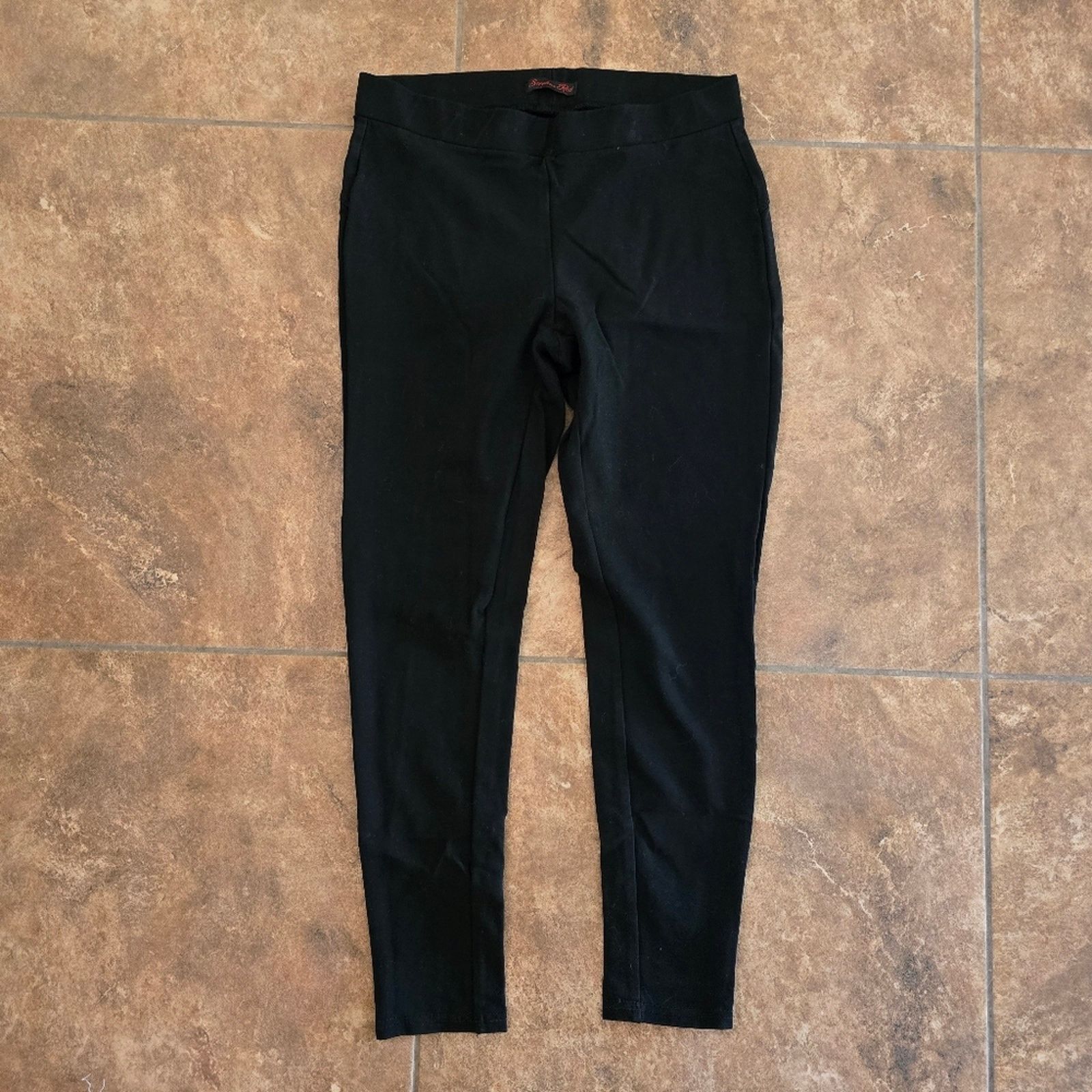 Other Black | SAPPHIRE RED | Skinny Pant Size 34" / US 12 / IT 48 - 1 Thumbnail