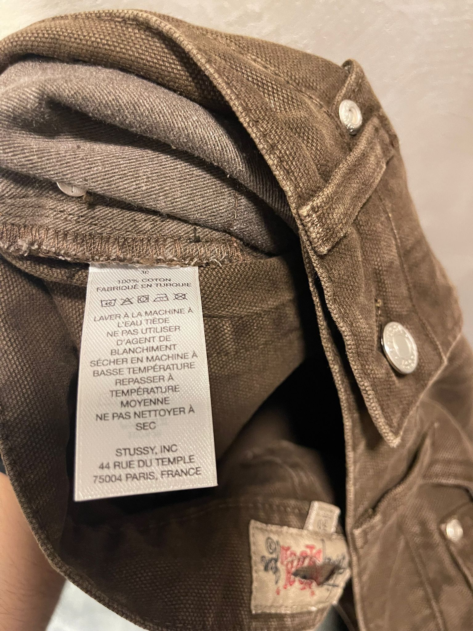 Stussy Stussy Big Ol Jean Shorts Brown Size US 30 / EU 46 - 6 Thumbnail